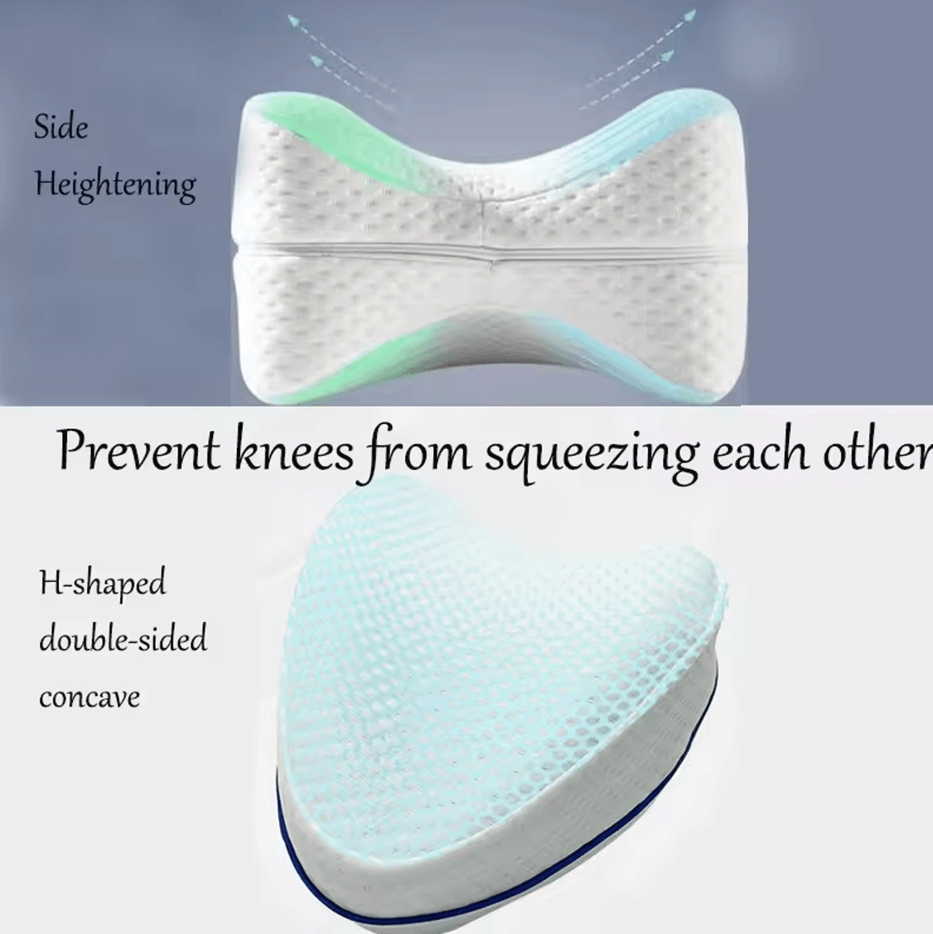 Body Memory Cotton Leg Pillow Body Joint Pain Relief Waist And Leg Pain Relief Sciatica Pad Antisli 5