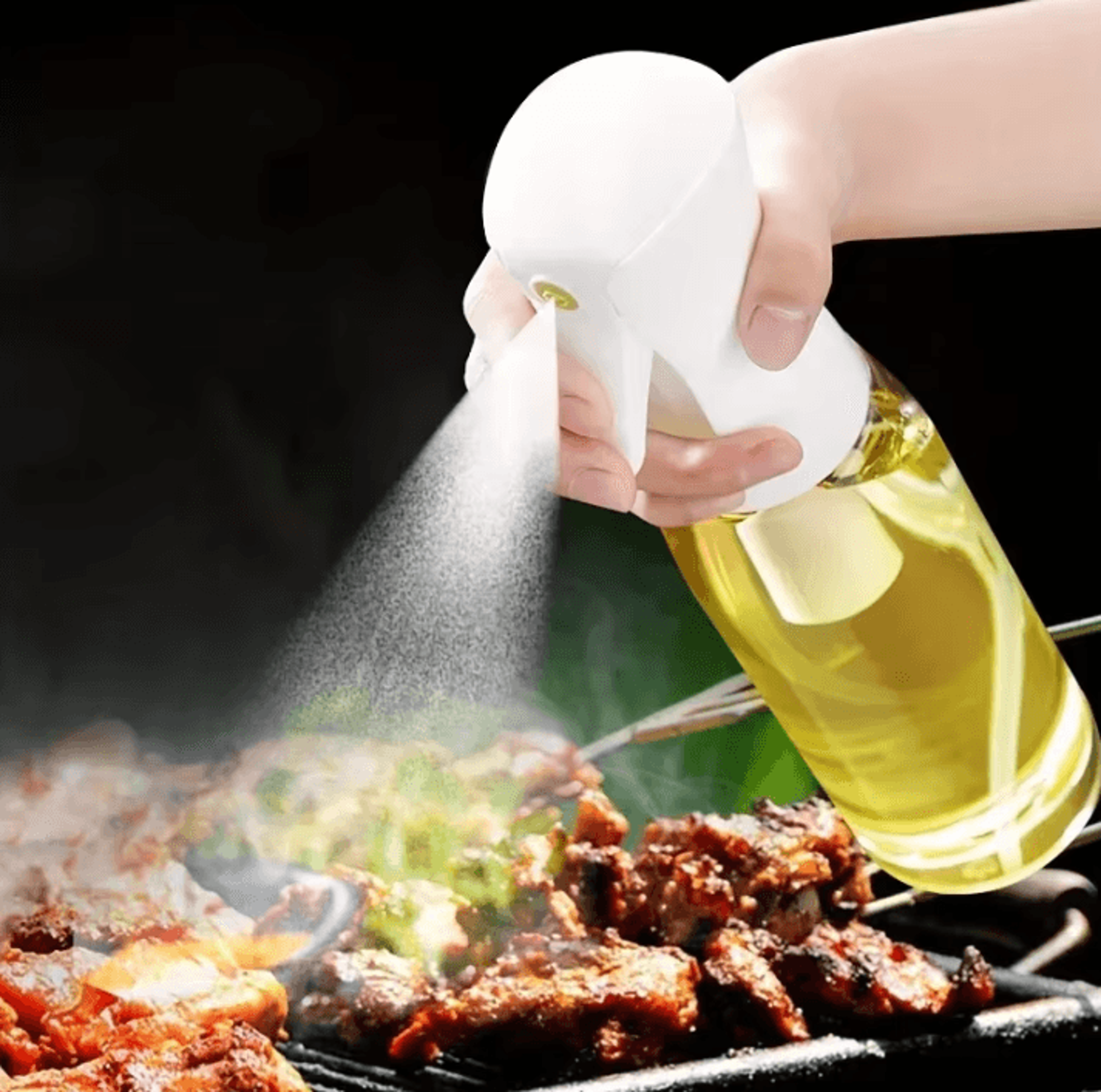200300500ml Oil Spray Bottle Olive Oil Dispenser For Kitchen Cooking 2