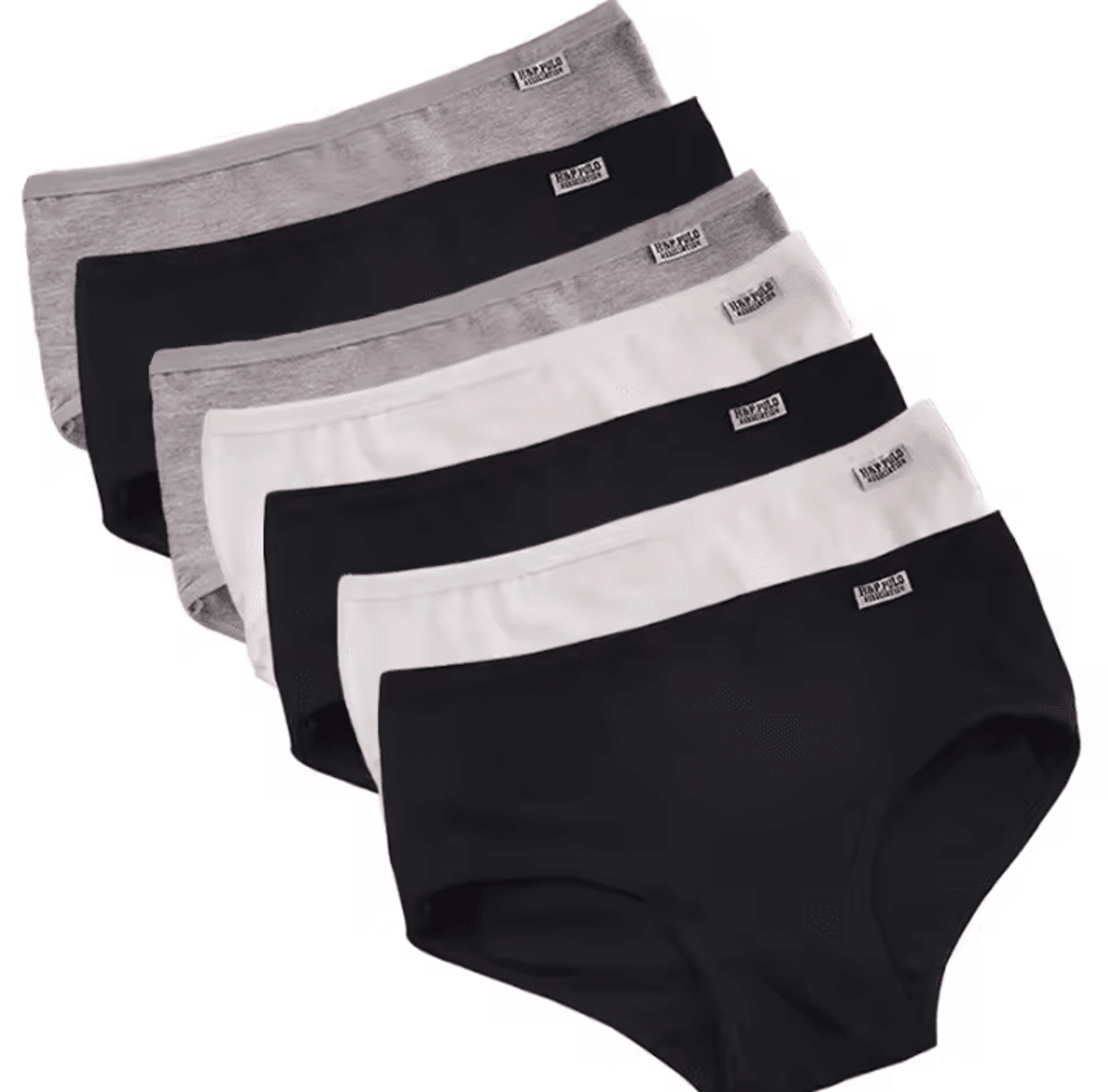 7Pcs Womens Cotton Panties Breathable Plus Size Underwear Briefs M4XL 6