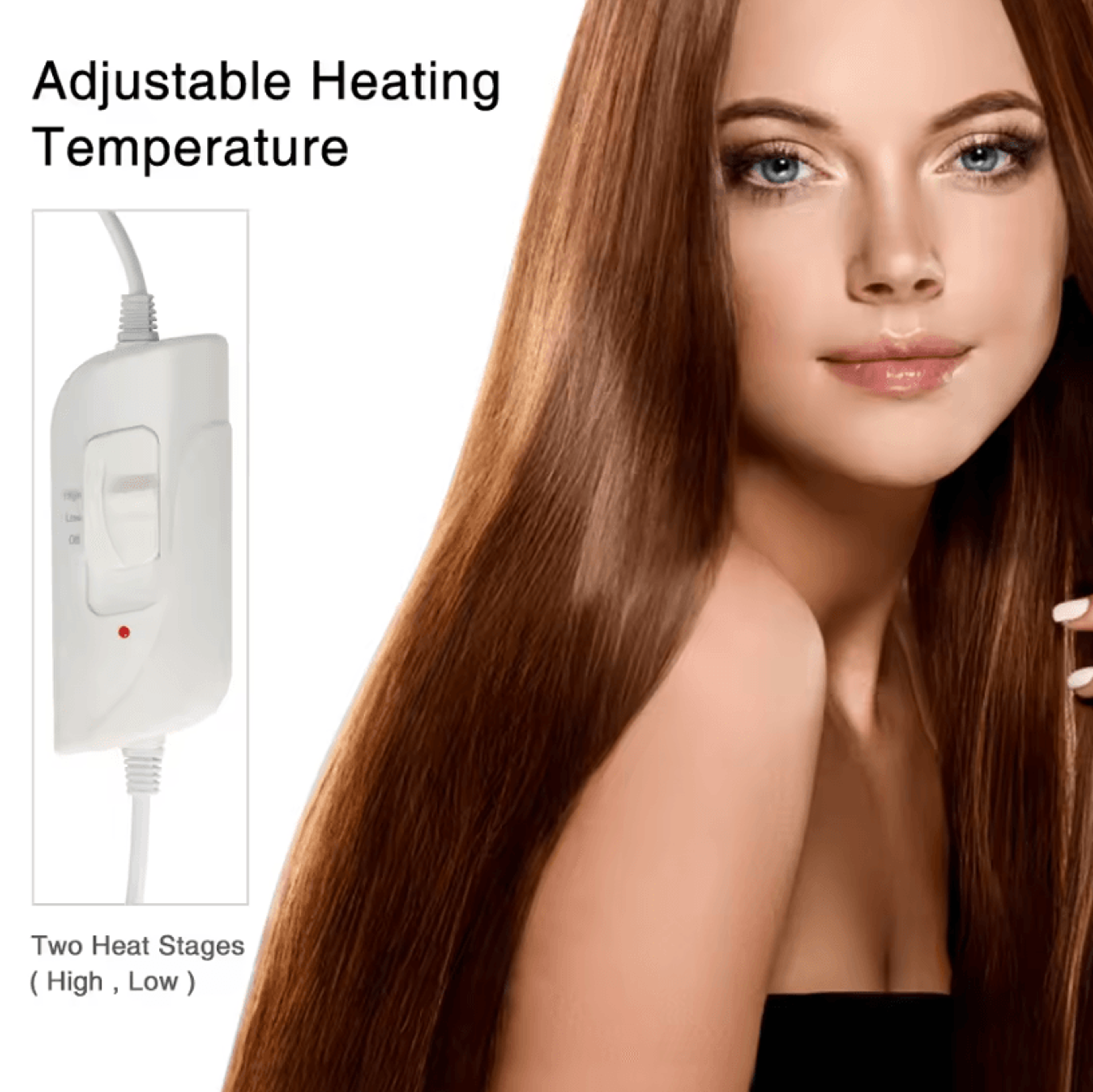 Thermal Hair Treatment Cap Bonnet With Heating For Home Spa And Salon 3