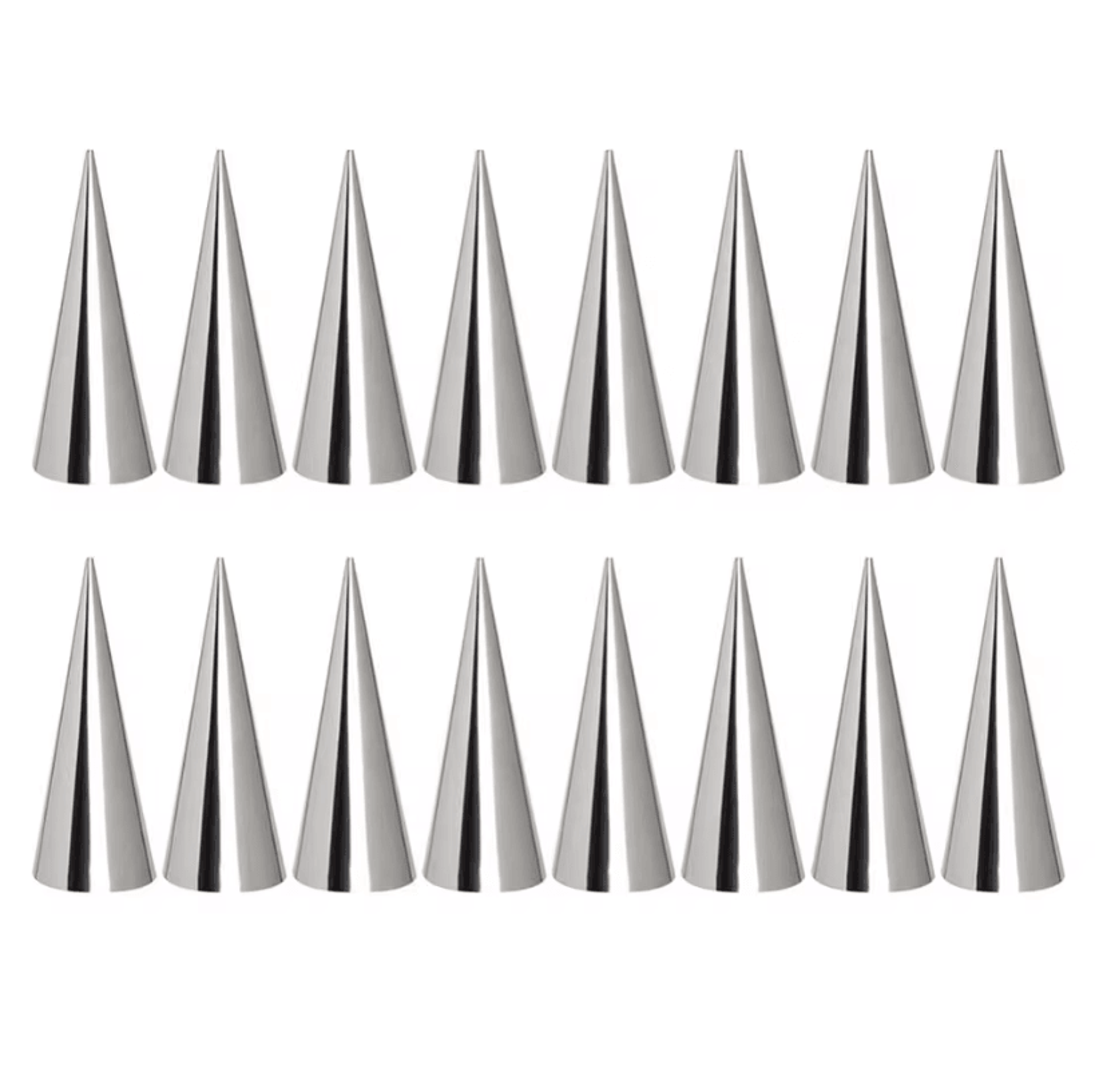 16PCS Conical Tube Cone Roll And Cream Horn Pastry Molds For Baking 5