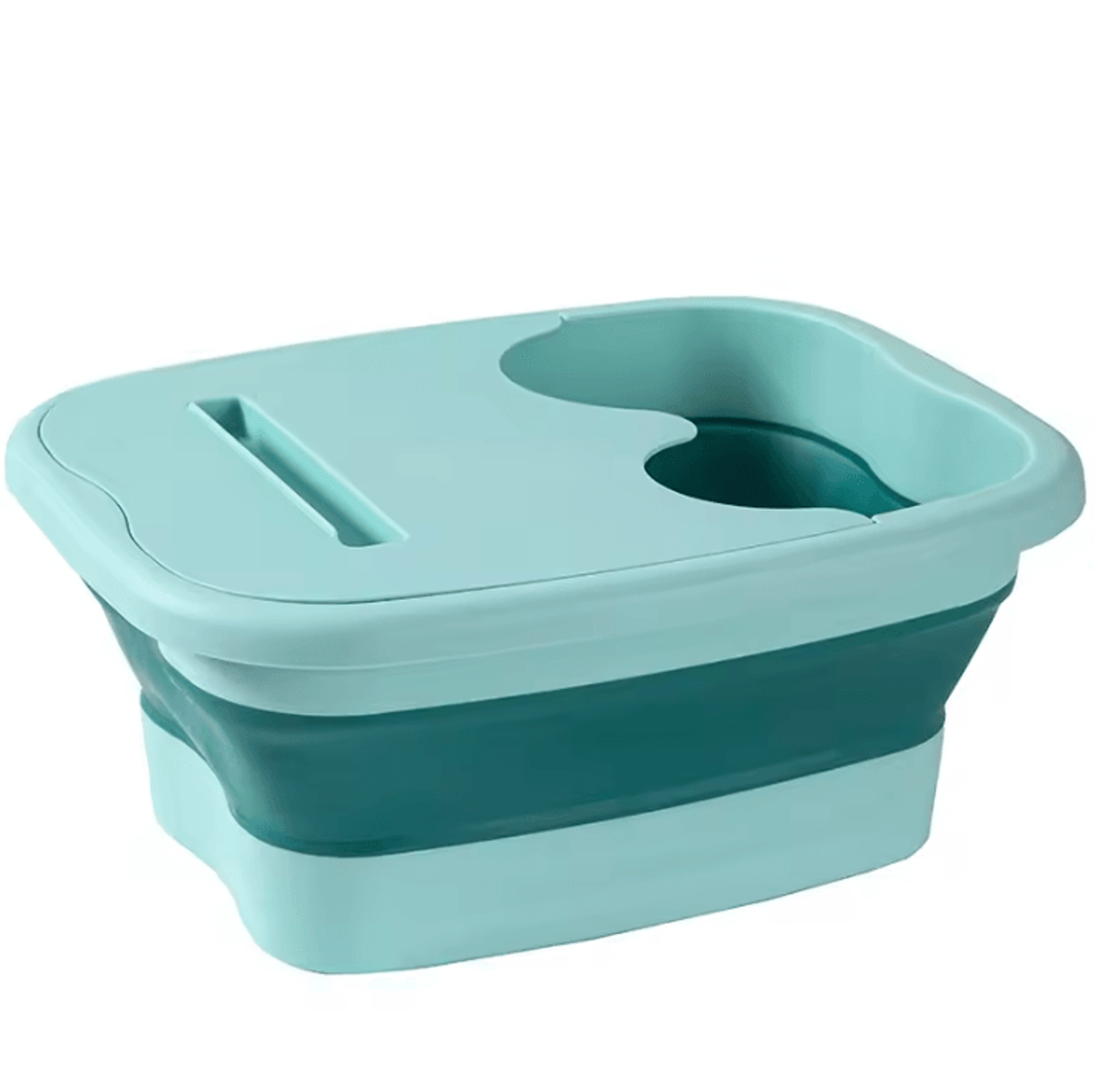 Foldable Footbath Massage Bucket  Collapsible Foot Soaking Spa Tub For Home Pedicure  Relaxation 10