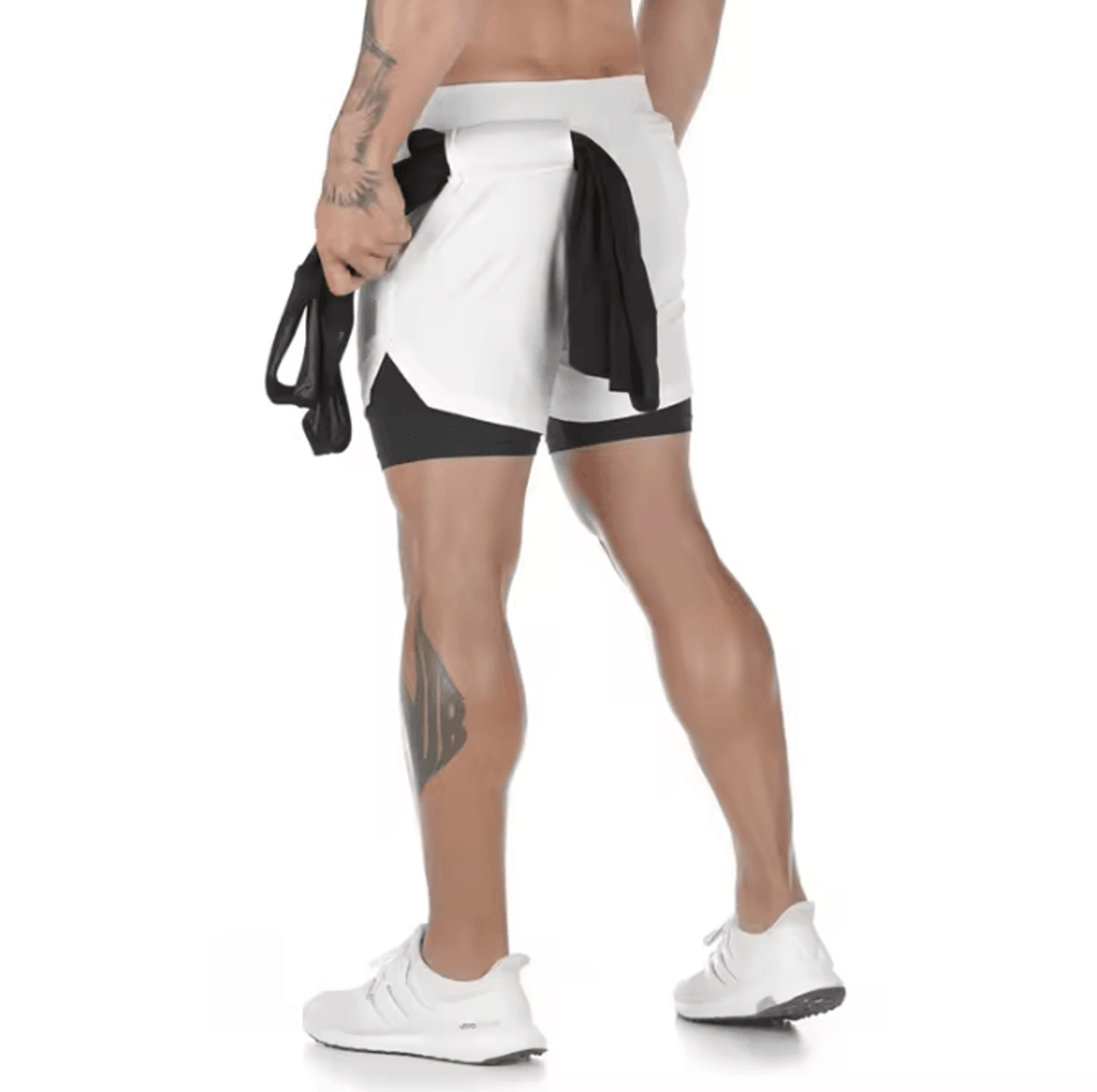 Camo Running Shorts For Men  2in1 QuickDry Gym  Fitness Jogging Shorts 12