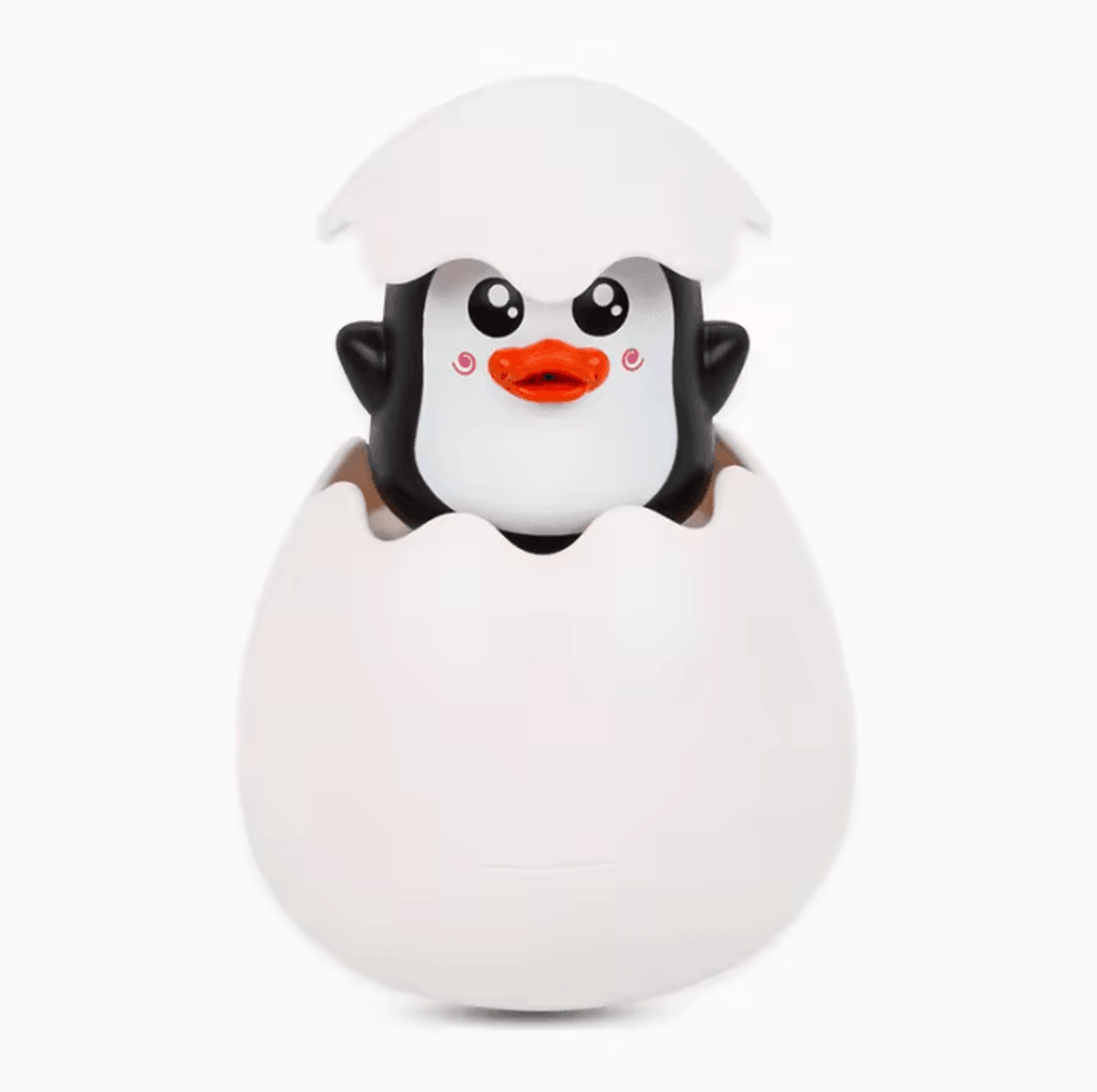 Cute Baby Bathing Toy Set  Duck Penguin And Egg Water Spray Sprinkler Toys For Kids 5