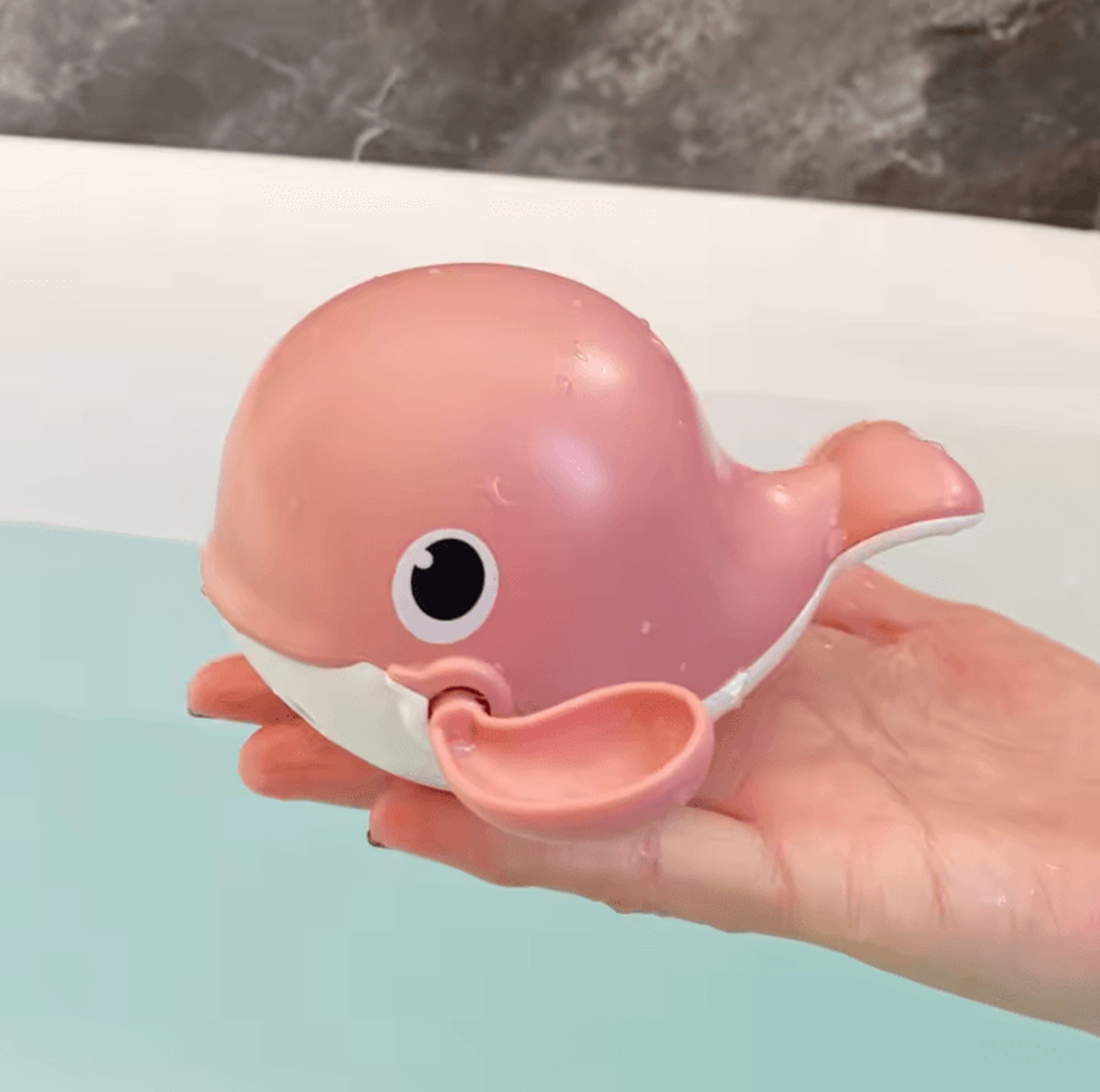 Cute Baby Bathing Toy Set  Duck Penguin And Egg Water Spray Sprinkler Toys For Kids 11