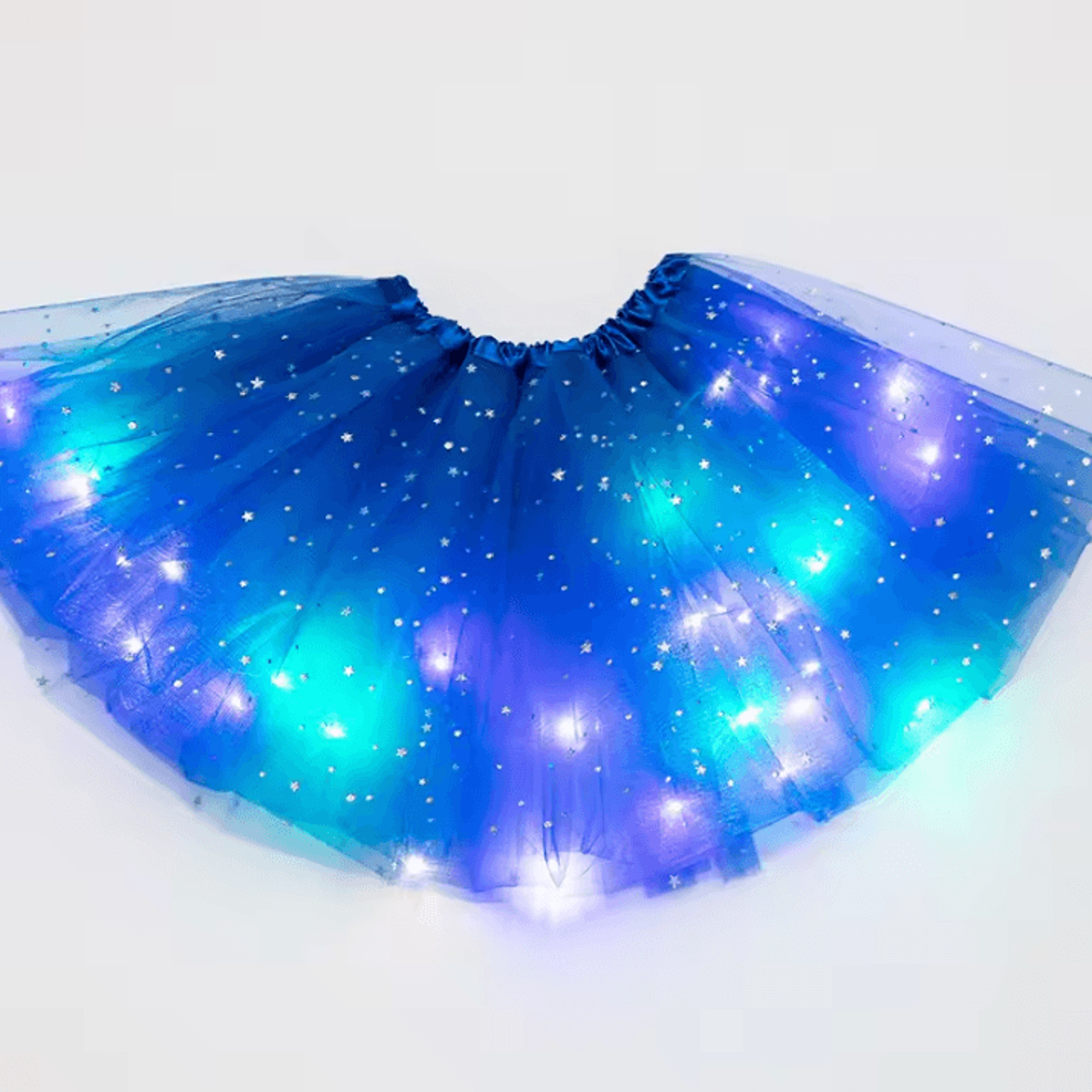 LED Glowing Light Kids Tutu Skirt  Princess LightUp Dance Miniskirt For Weddings  Parties 3