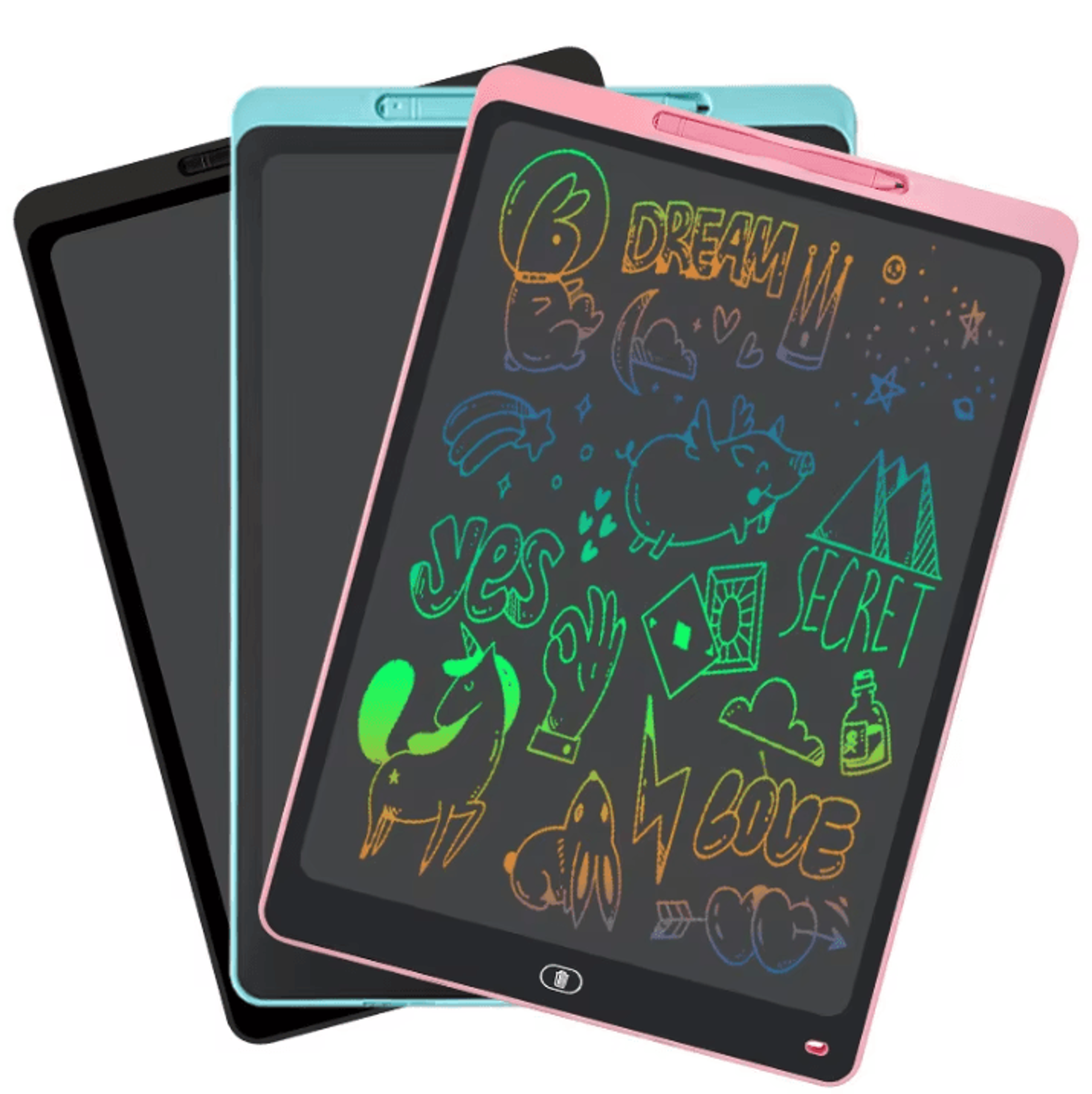 4485Inch LCD Writing Tablet  Kids Drawing Board  Magic Handwriting Tablet For Sketching  Graffiti 0