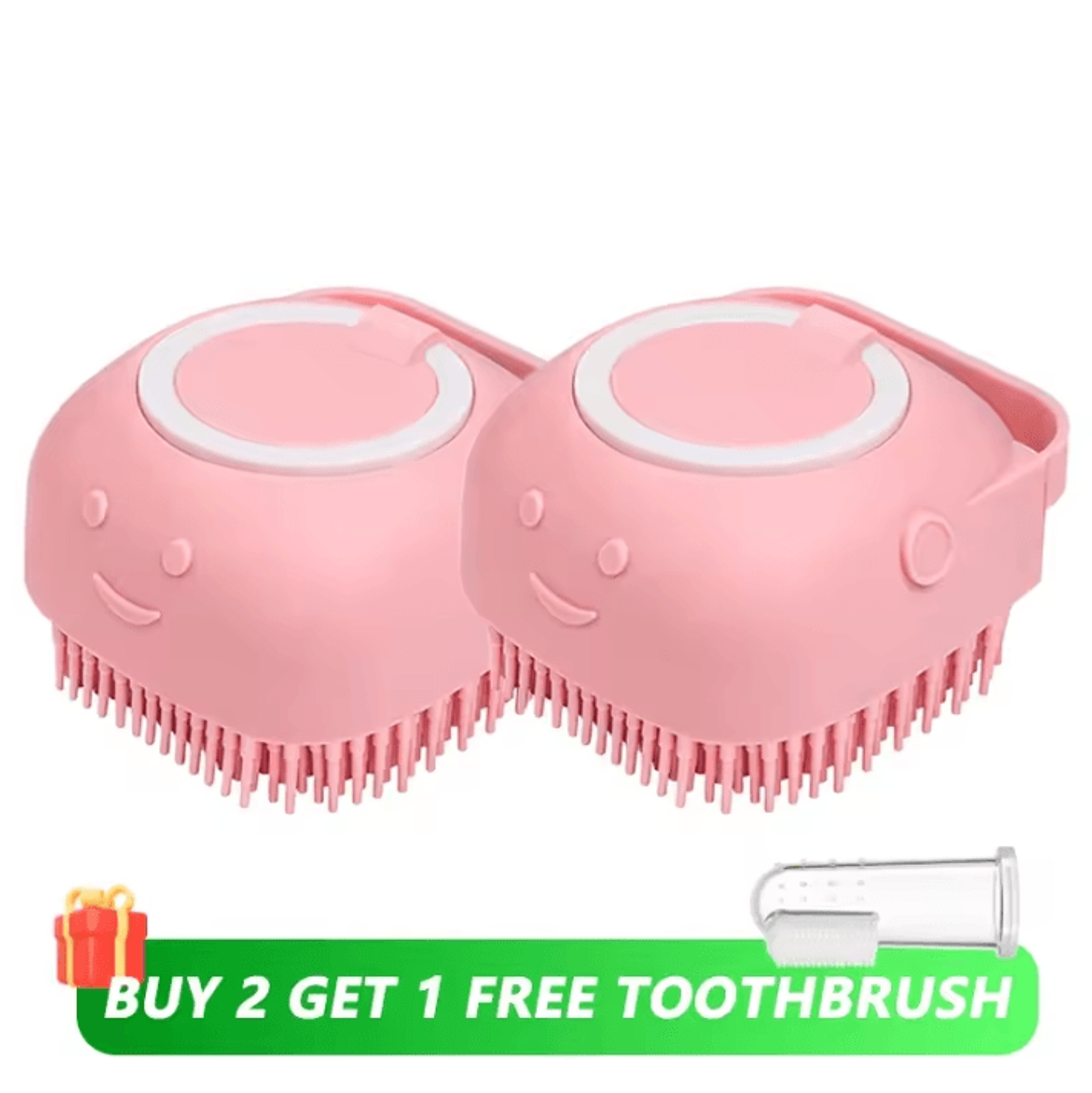 Dog Bathing Brush And Pet Massage Grooming Tool  Soft Silicone Shampoo Brush For Dogs And Cats 9