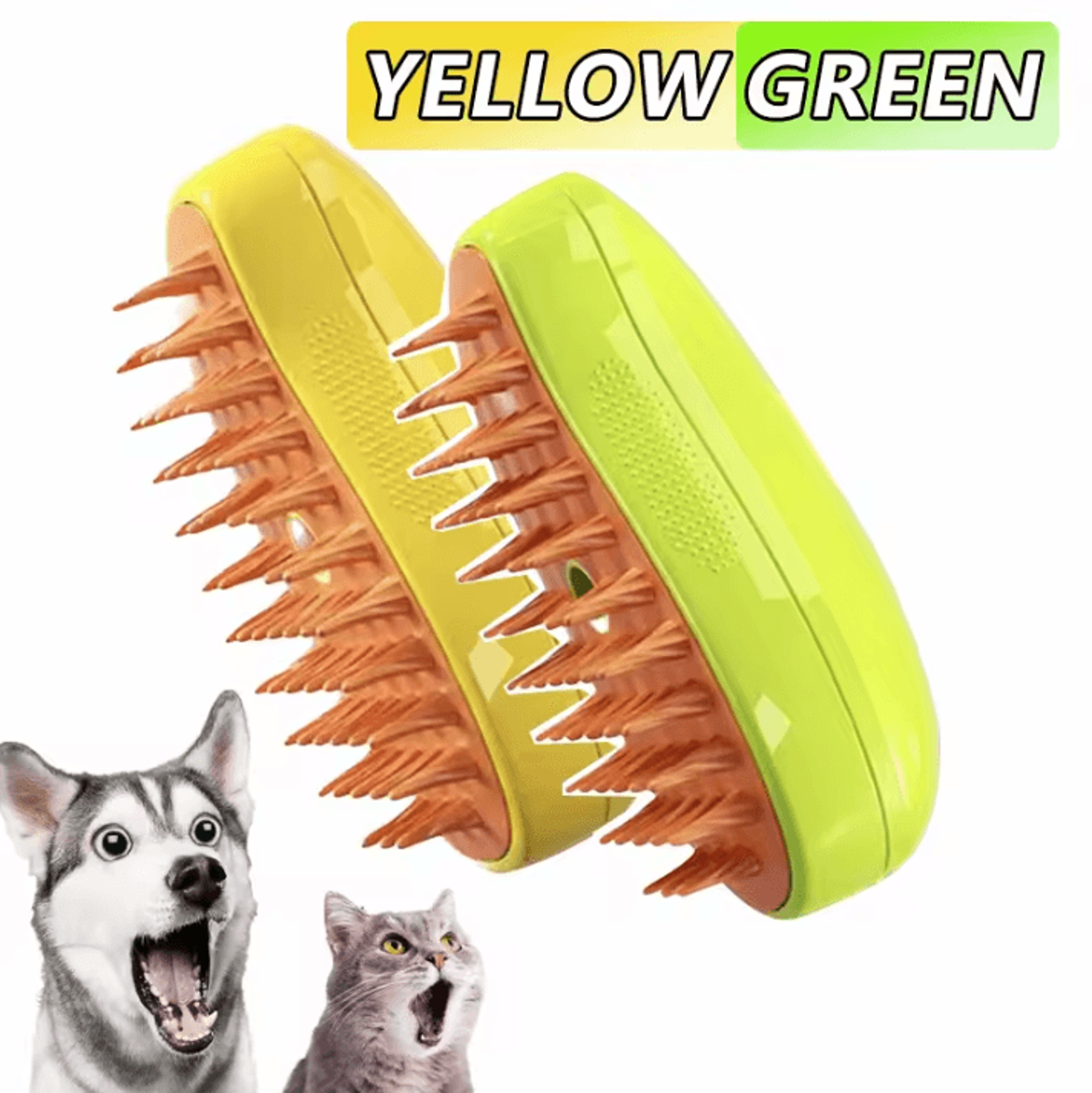 Electric 3in1 Pet Steam Brush  Steam Sprayer Massage Comb  Shedding Grooming Tool For Dogs  Cats 9