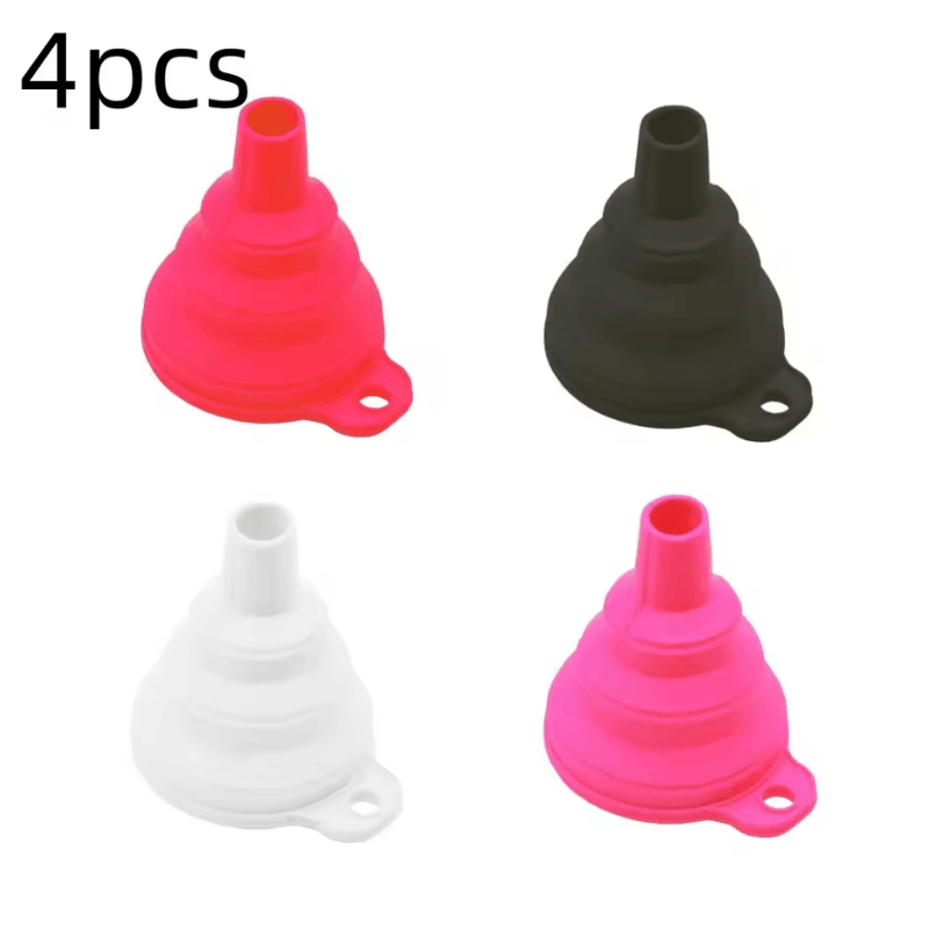 Mini Silicone Collapsible Funnel  Mini Foldable Funnel For Portable Kitchen Funnel Use Fuel Oil Bee 14