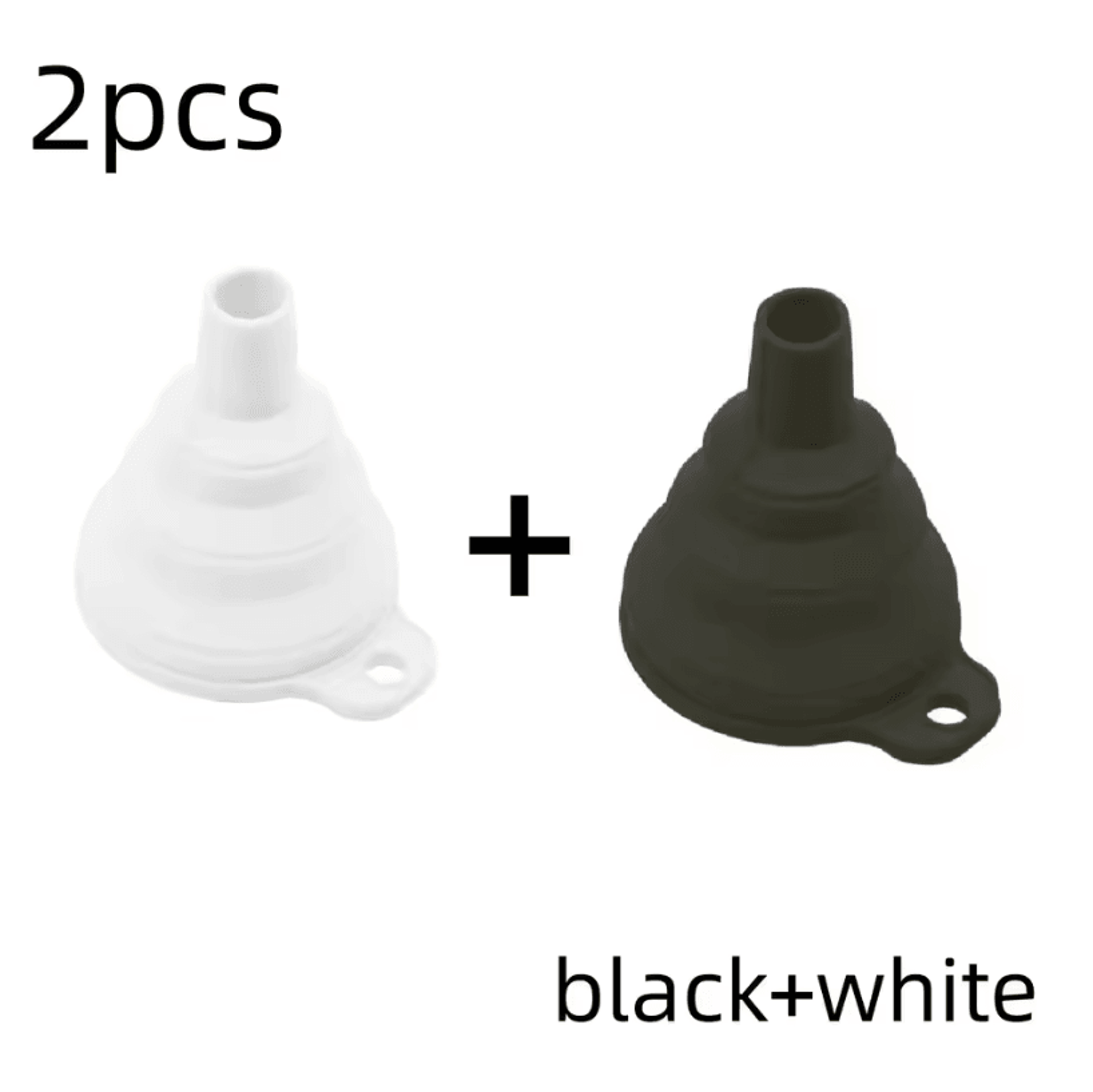 Mini Silicone Collapsible Funnel  Mini Foldable Funnel For Portable Kitchen Funnel Use Fuel Oil Bee 9