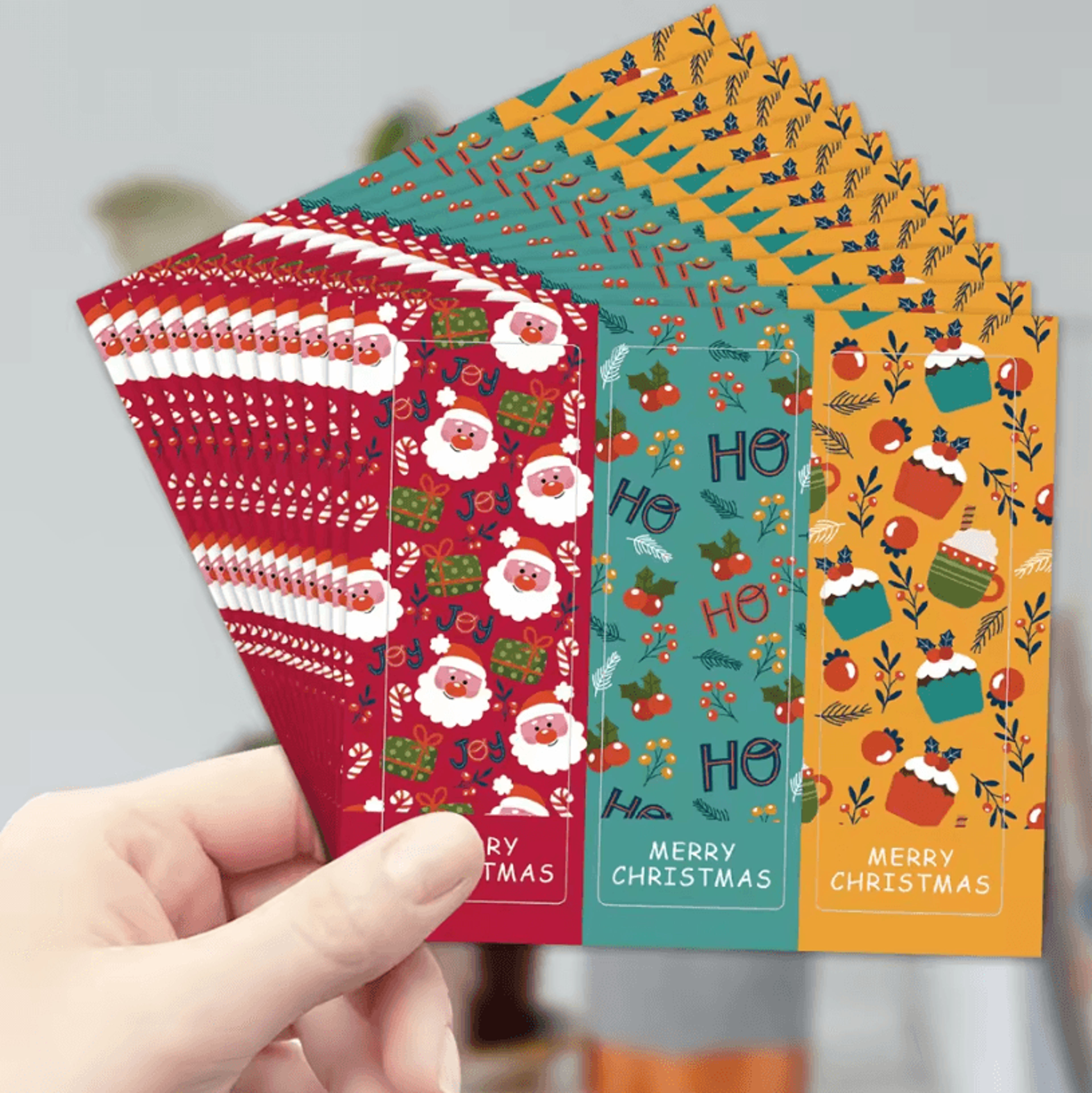 90Pack Christmas Stickers For Gifts  Holiday Gift Wrapping Labels  Merry Christmas Decorative Stick 5