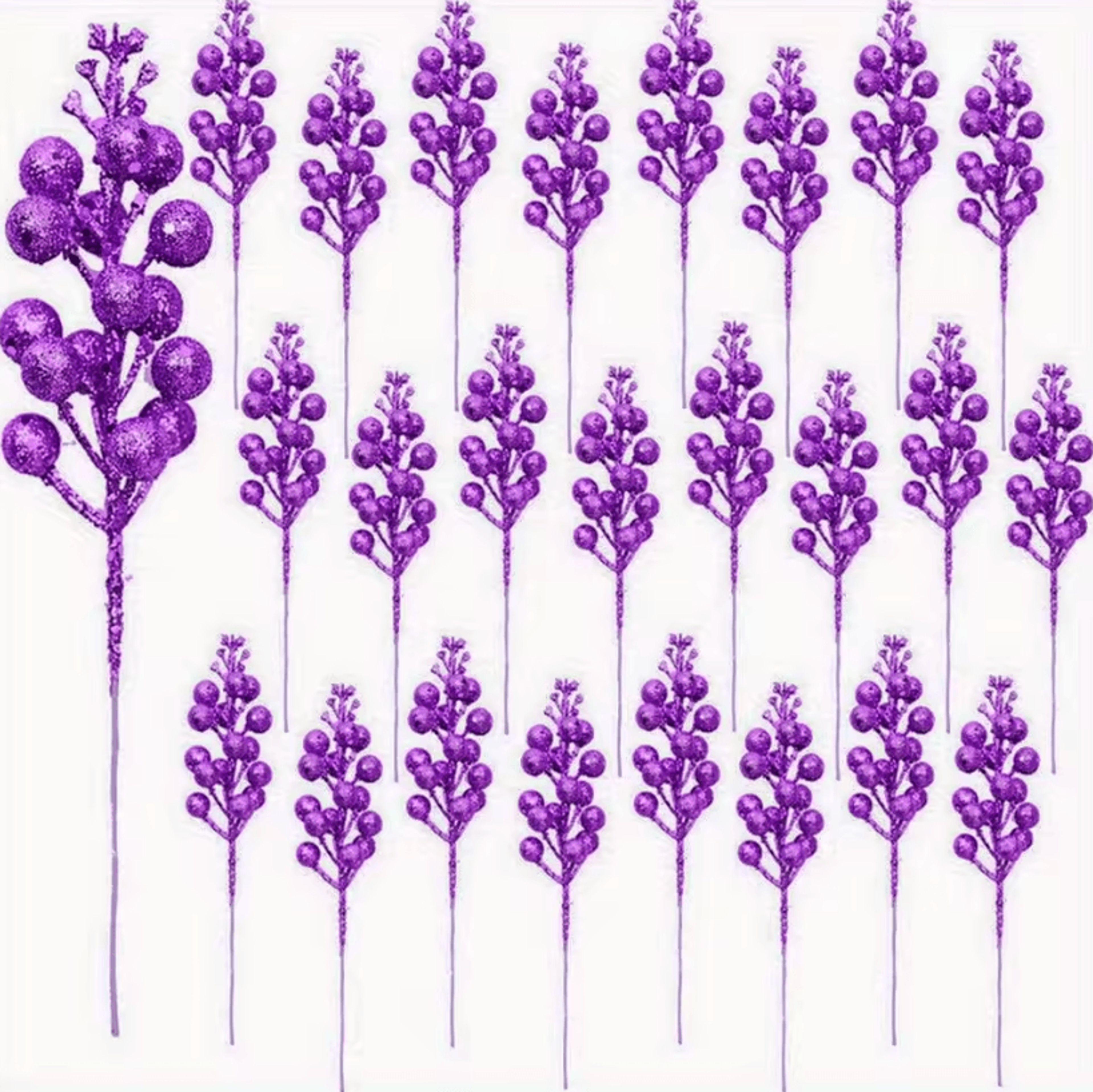 10Pack Christmas Berry Decorations  Artificial Berry Bouquet Set For Xmas Tree Ornaments And Holida 11