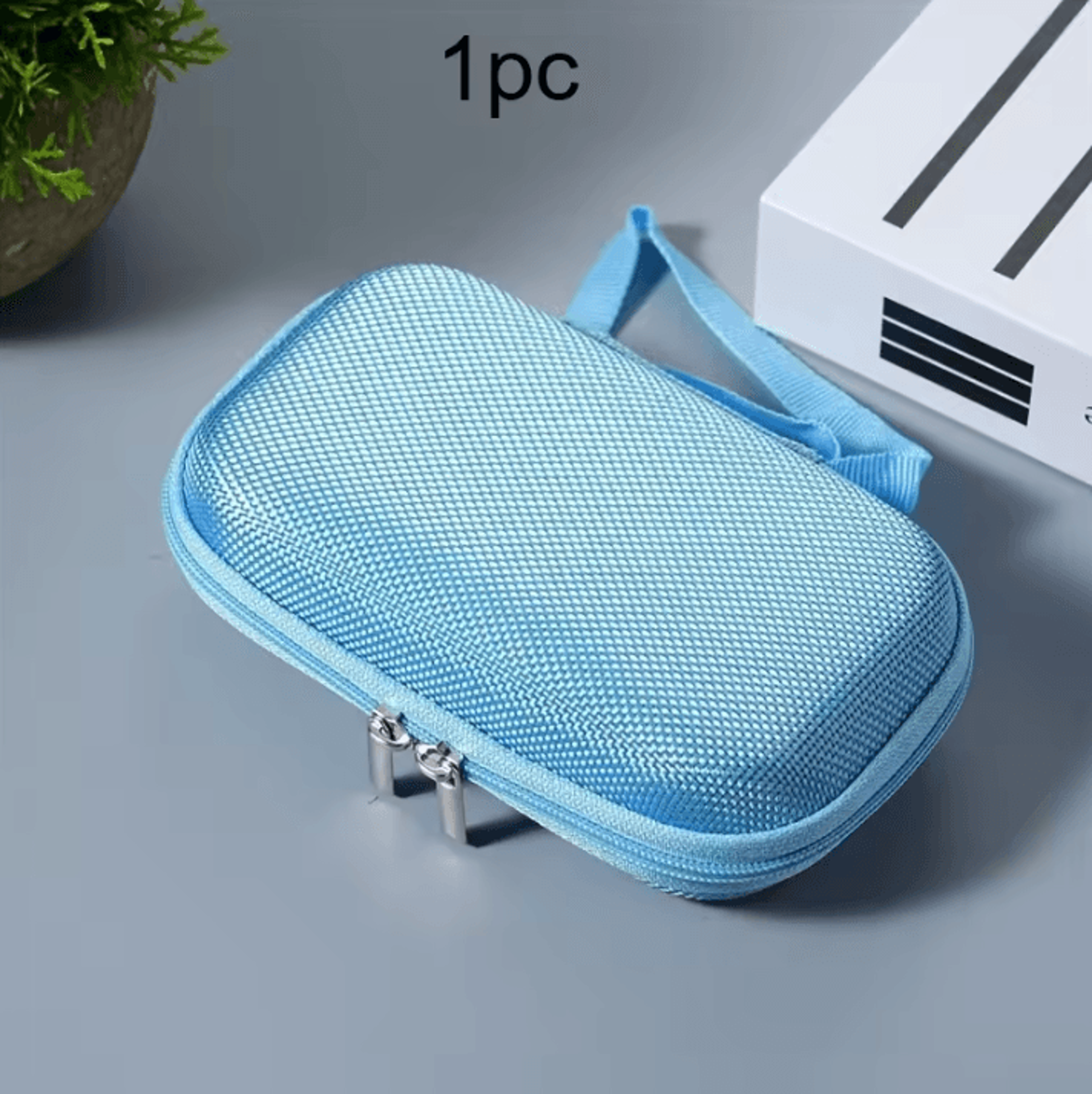 Durable Tech Accessory Storage Box  EVA Mesh Pocket Organizer With MultiCompartment Storage Bag  Zi 7