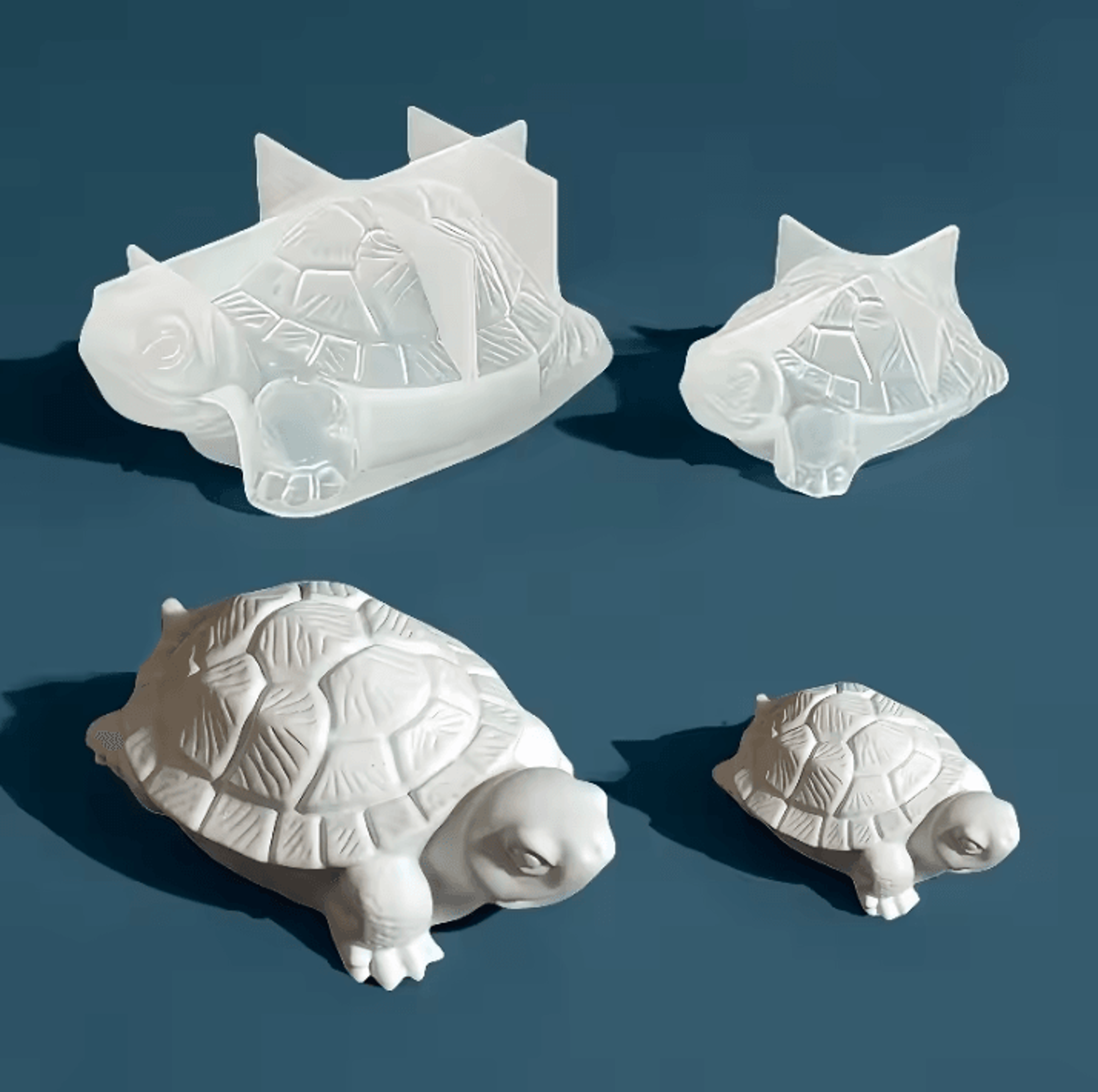 3D Turtle Candle Mold  Sea Turtle Silicone Mould For DIY Candle Making Kit  Beach Lovers Craft Proj 1