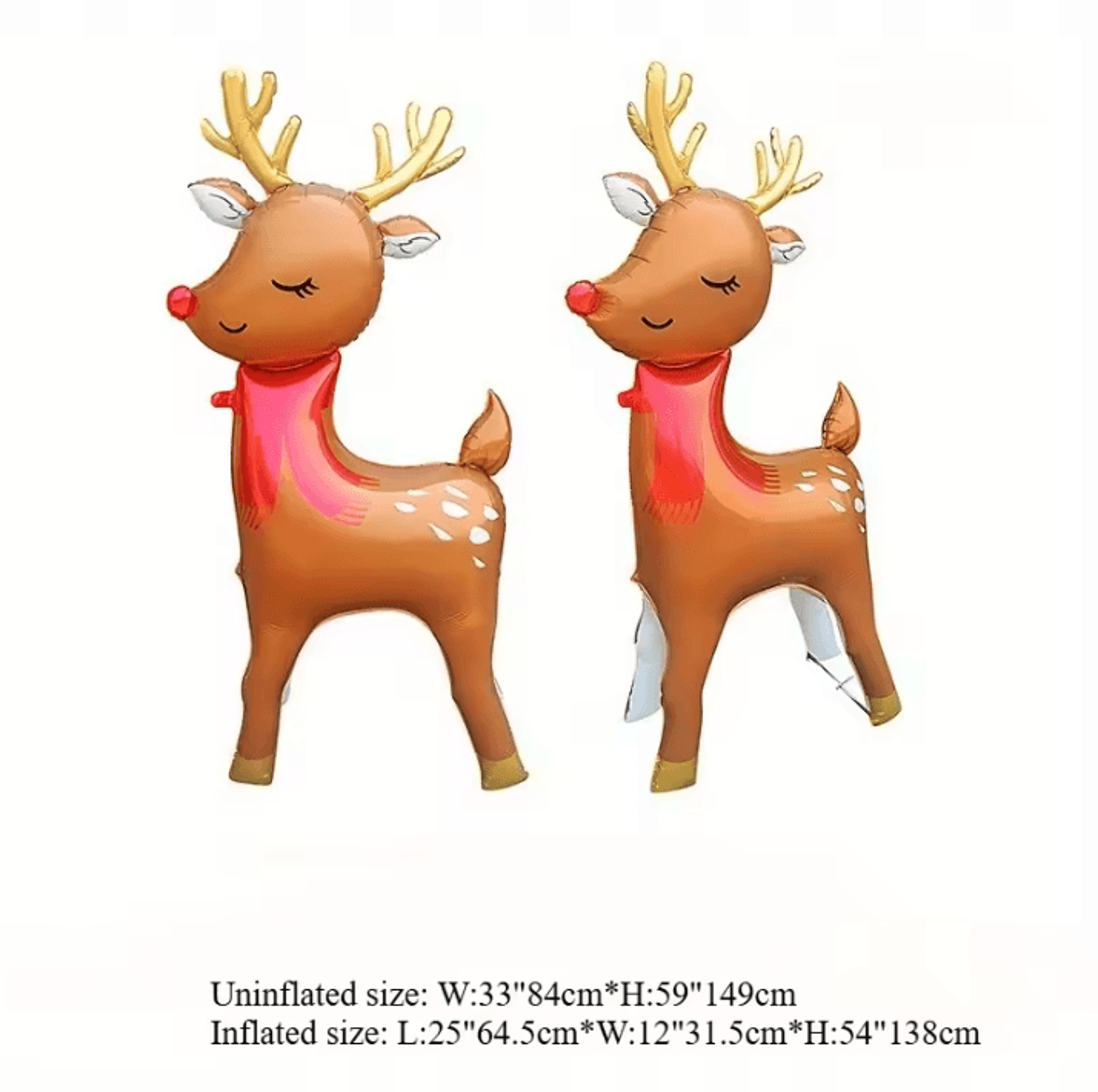 Standing Foil Balloon  Christmas Balloon For Festive Xmas Party Decor  Holiday Home Decorations 2