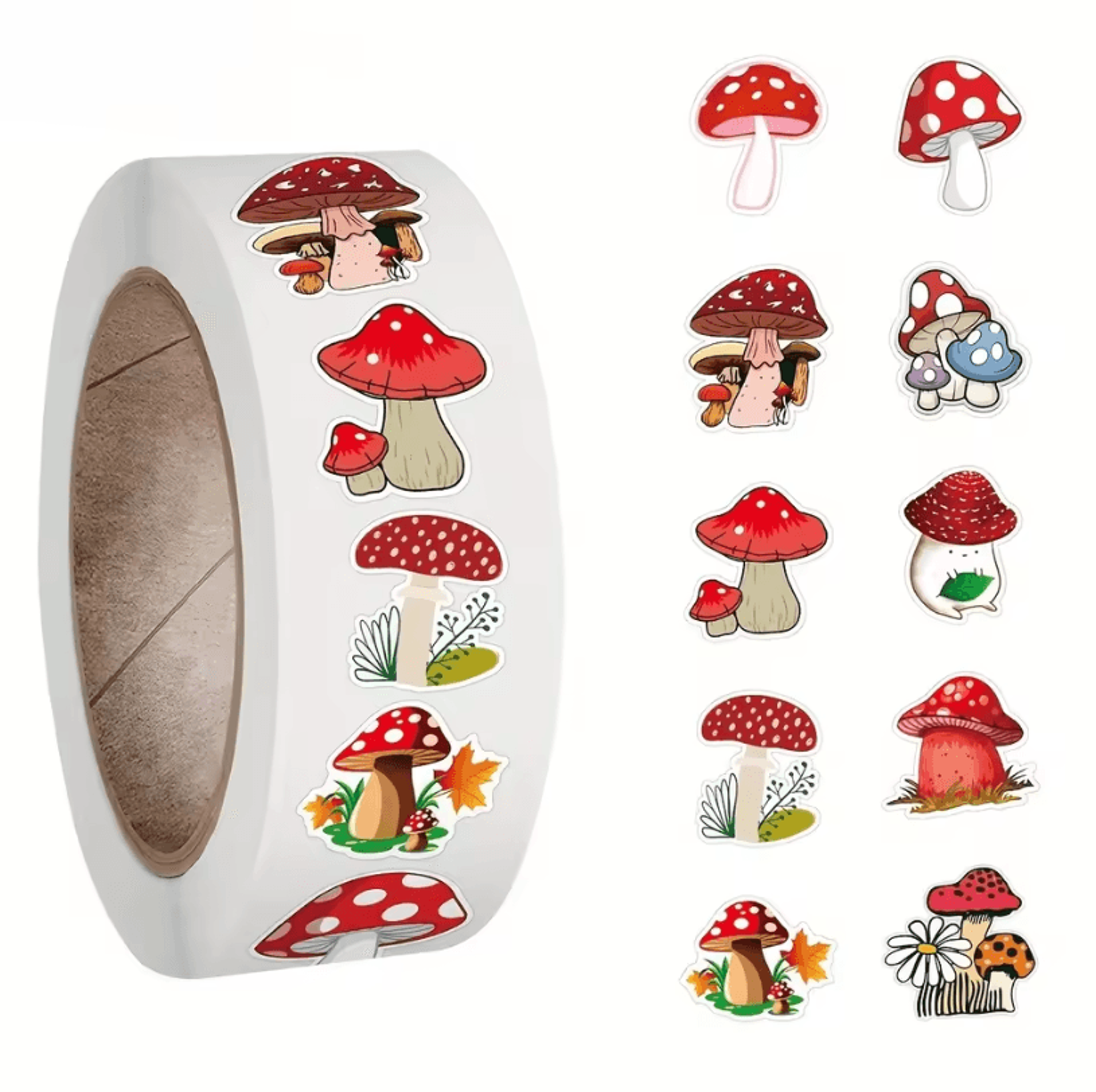 500Pcs Reward Stickers Roll  Cute Cartoon Stickers For School Sticker Decals And Scrapbooking Decor 2