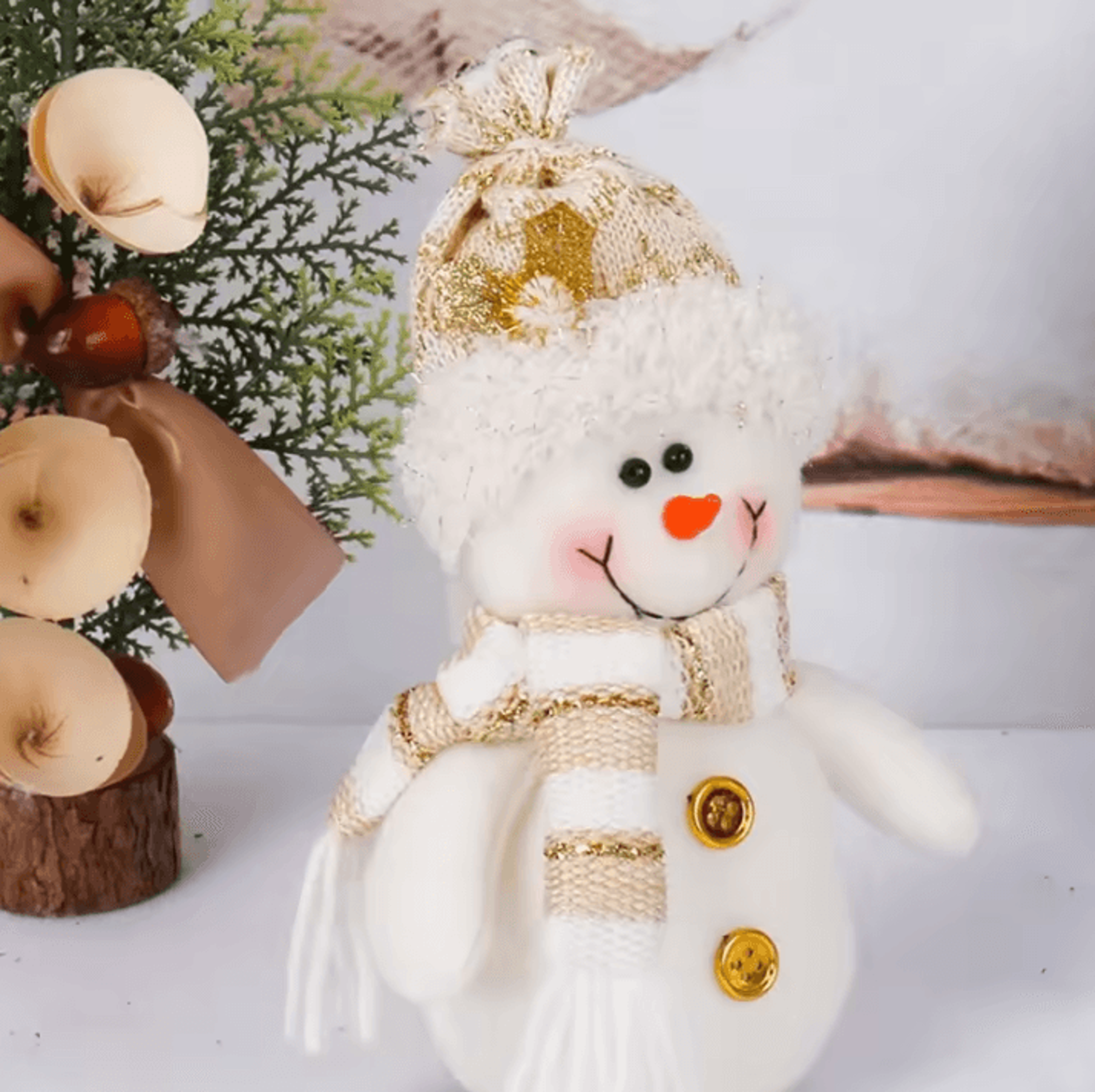 Assorted Christmas Gnome Decorations  Santa Snowman Christmas Dolls For Holiday Tree Ornaments And  3