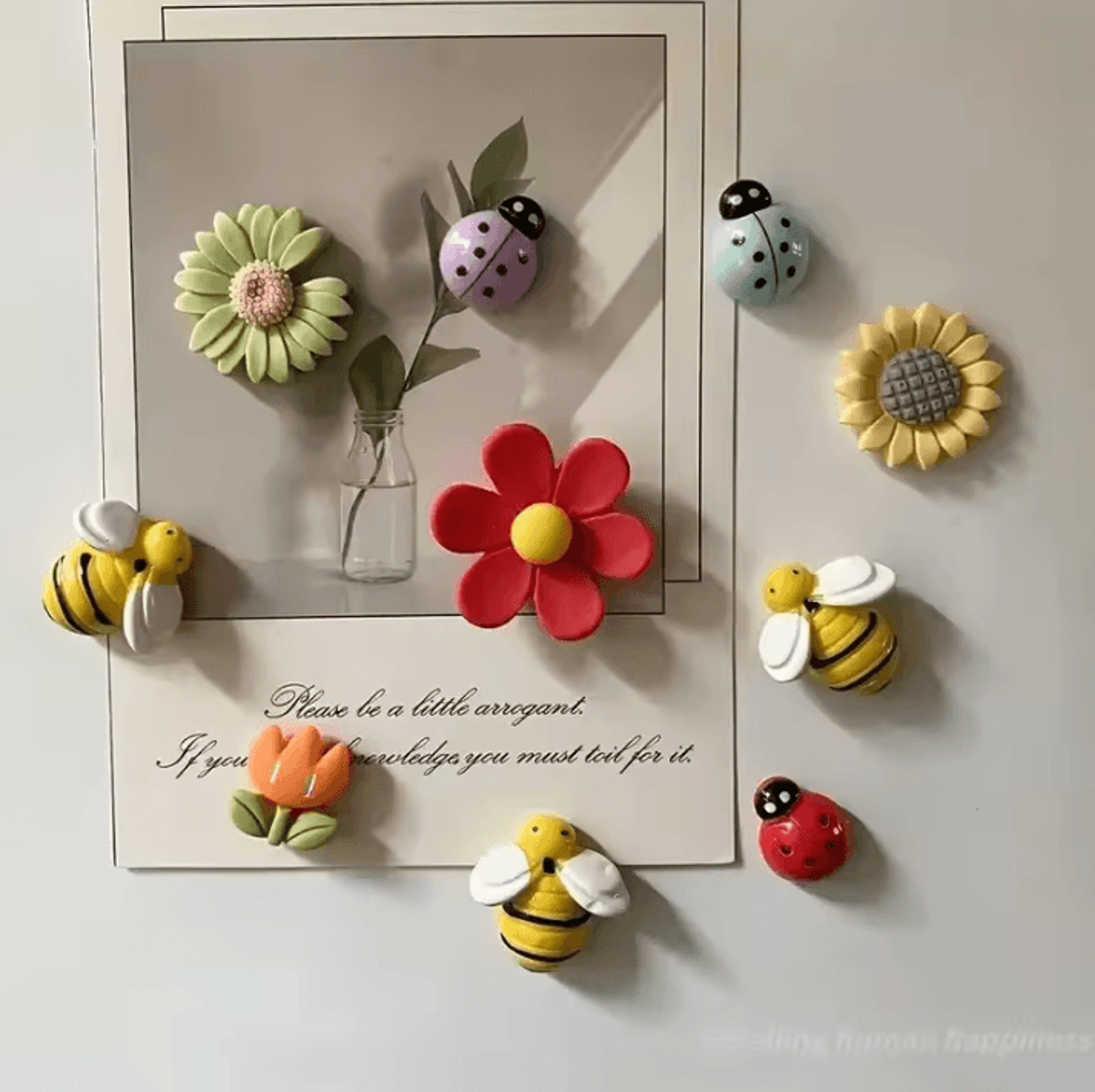 10Pcs Refrigerator Magnets  Durable Strong Hold Magnets For Kitchen Magnets Set And Home Decor 3