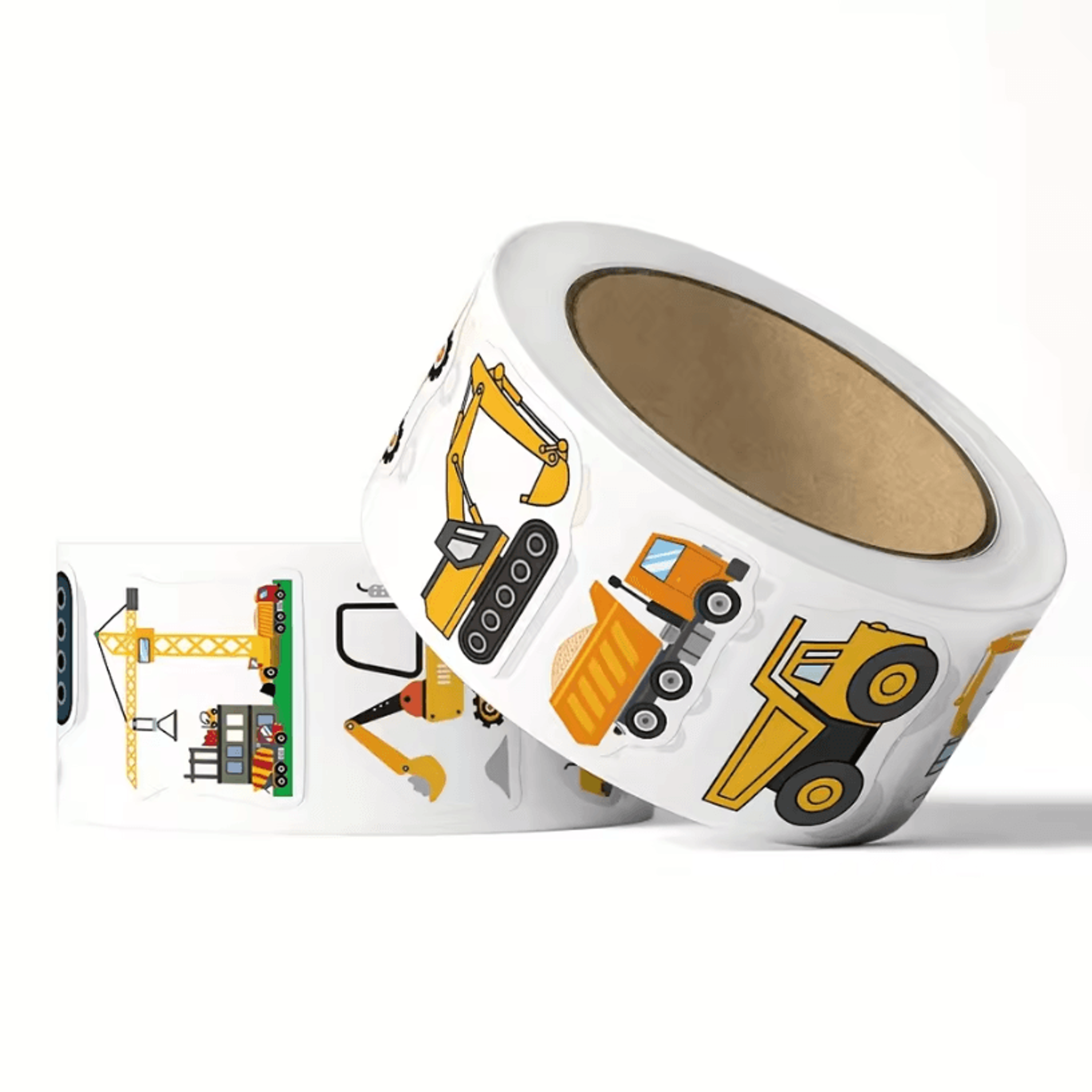 1000 Pieces Construction Vehicle Stickers  Reusable SelfAdhesive Stickers For DIY Craft Stickers 1