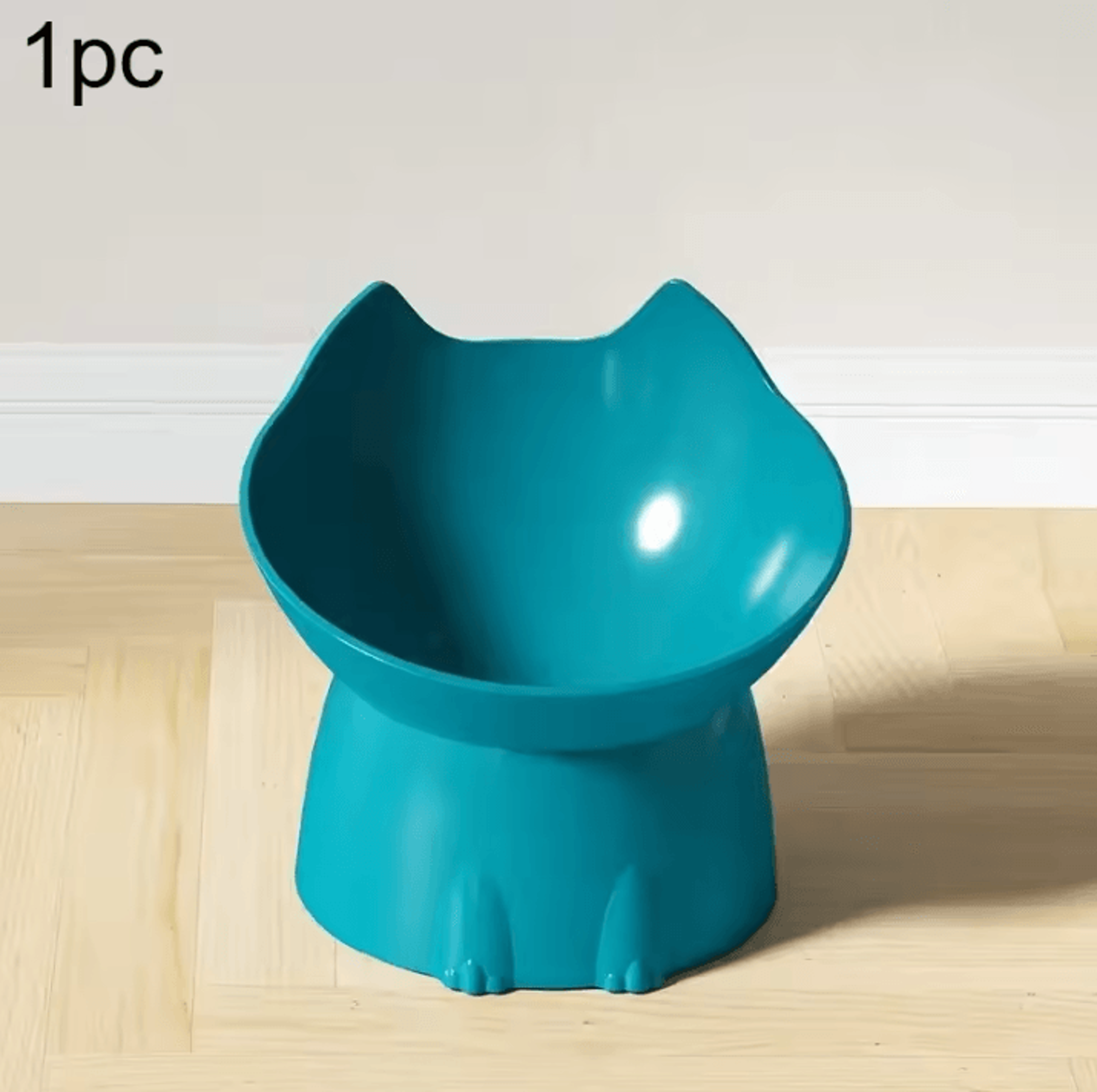 Elevated Elevated Cat Bowl AntiTip Raised Pet Feeding Dish With Tilted Edge Neck Protection For Cat 6