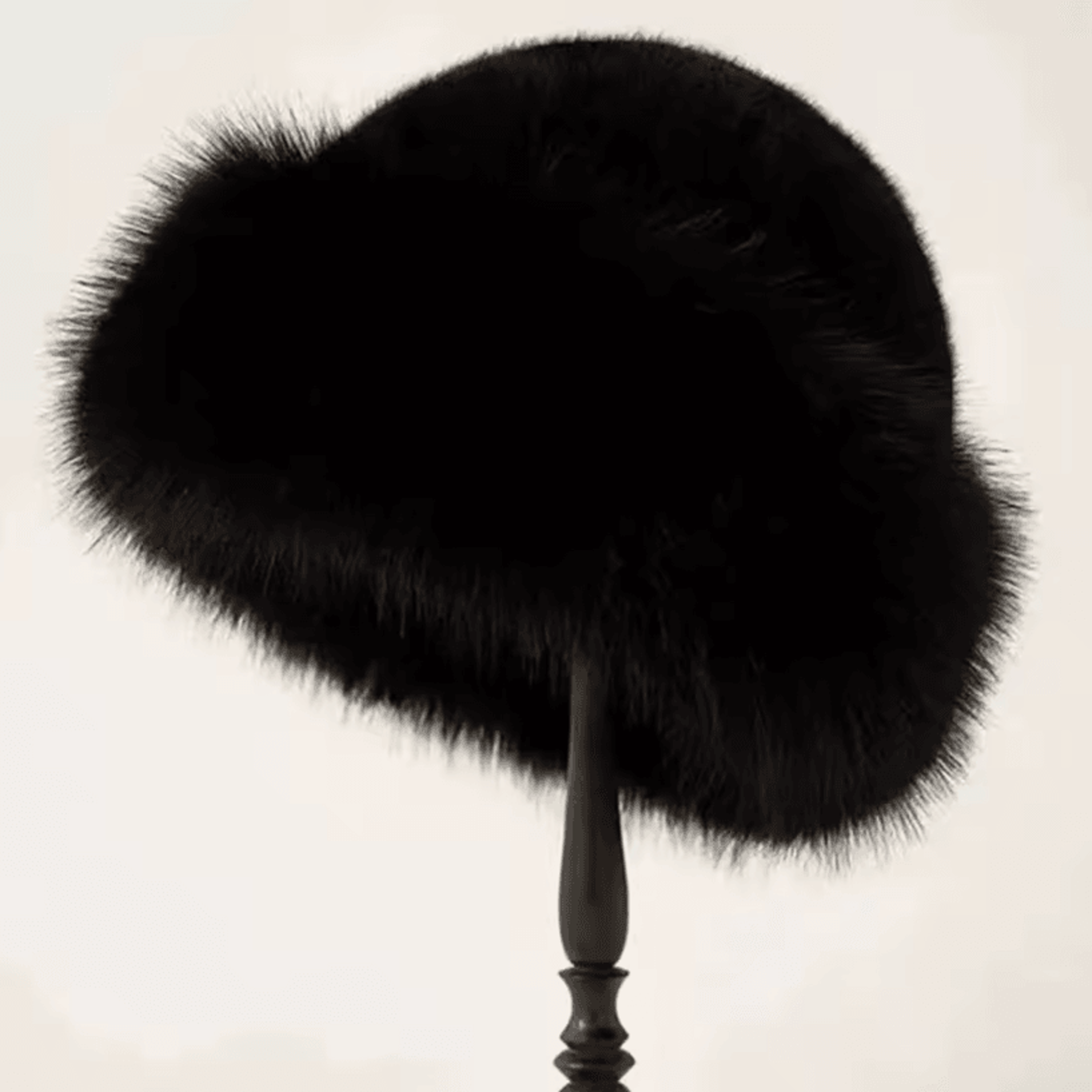 Fluffy Fur Bucket Hat Plush Fisherman Womens Winter Hat Warm Cold Weather Cap 2