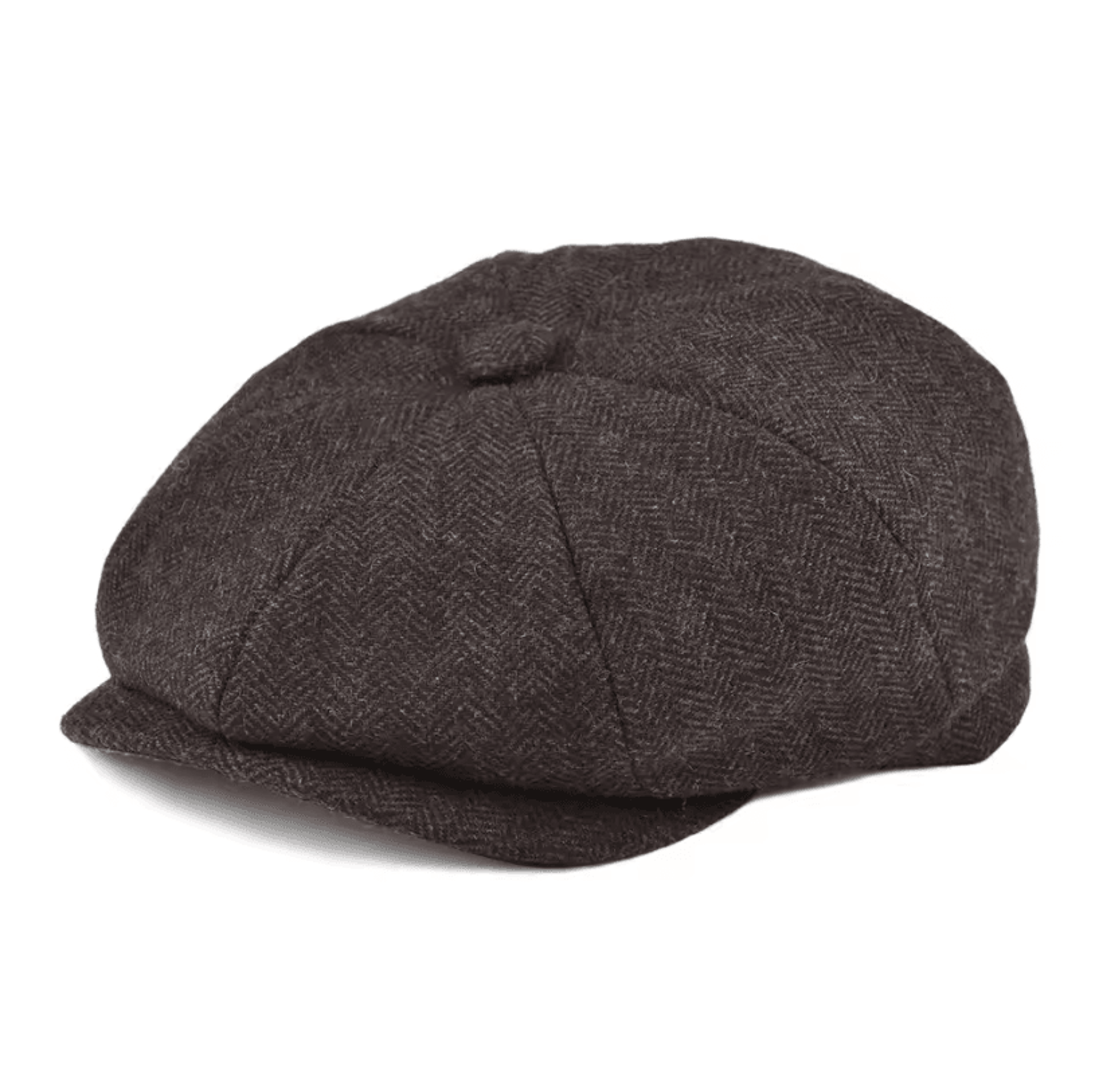 Wool Tweed Newsboy Cap Tweed Newsboy Cap British Gatsby Retro Driver Flat Cap For Men 10