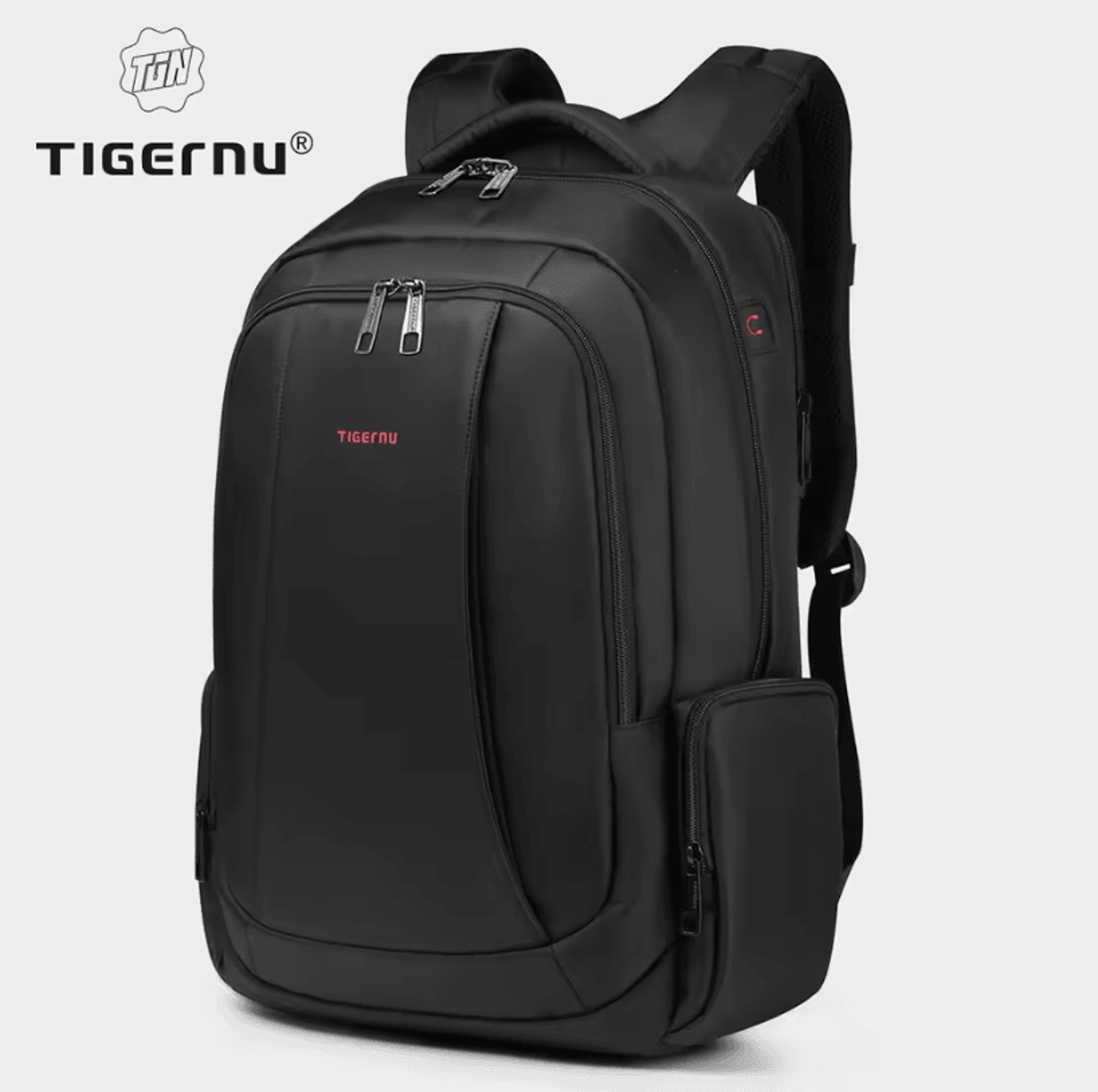 Tigernu Large Capacity Laptop Backpack For Men With Vacuum Compression Design  14 1561 73 Inch Scho 0