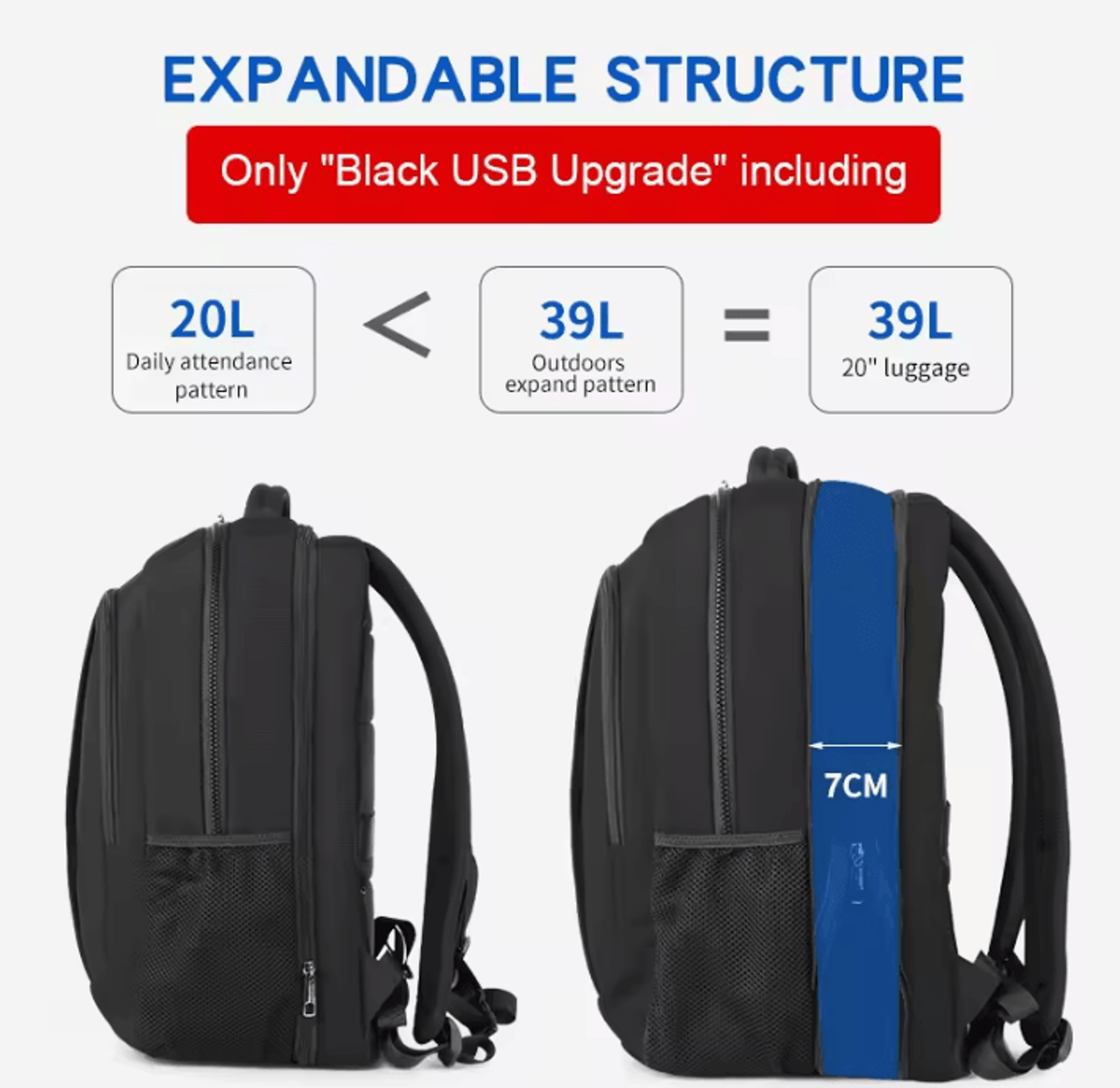 Tigernu Large Capacity Laptop Backpack For Men With Vacuum Compression Design  14 1561 73 Inch Scho 3