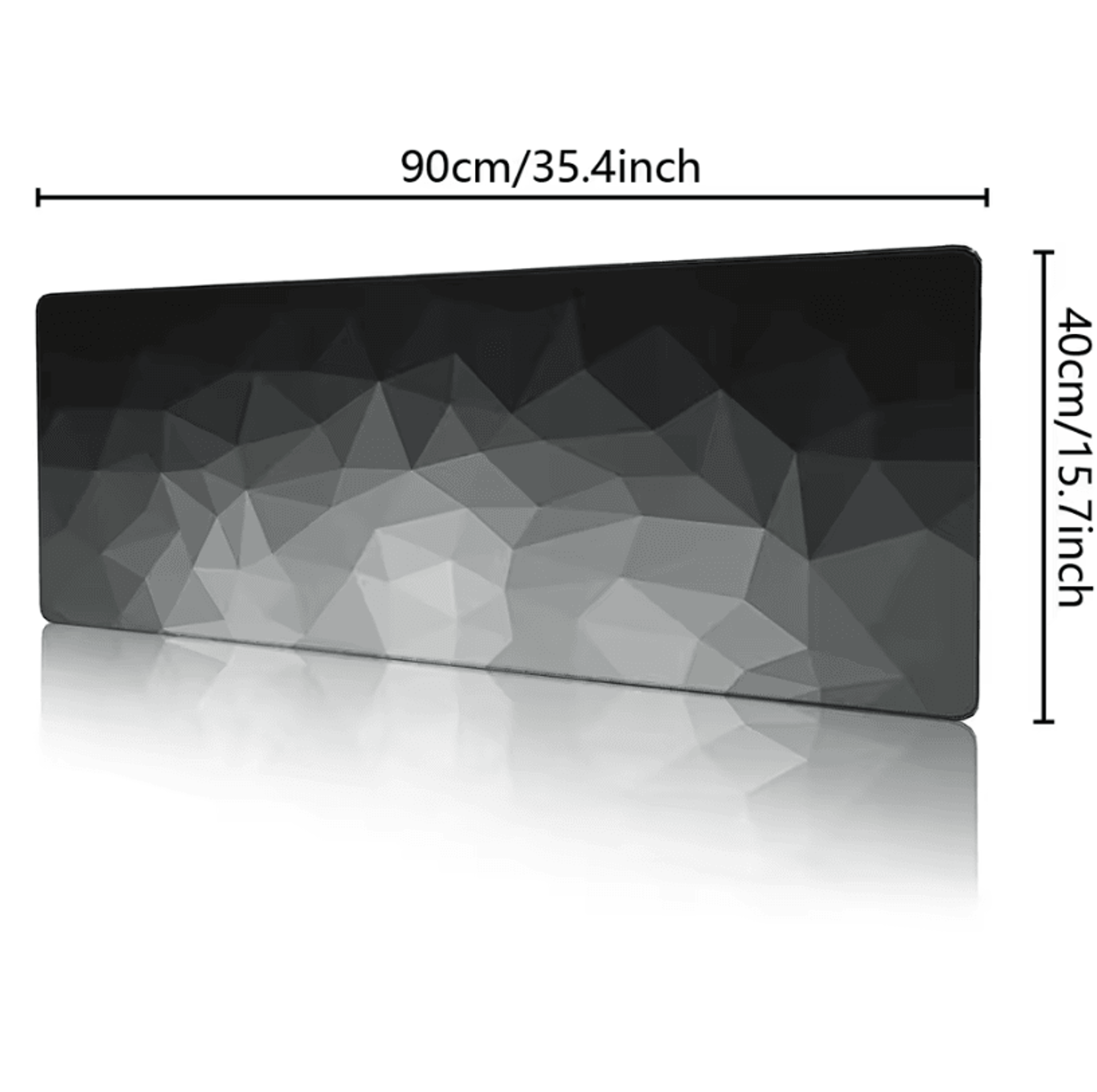 Thick Extended Mouse Pad For Desk With Stitched Edges And NonSlip Rubber Base 10