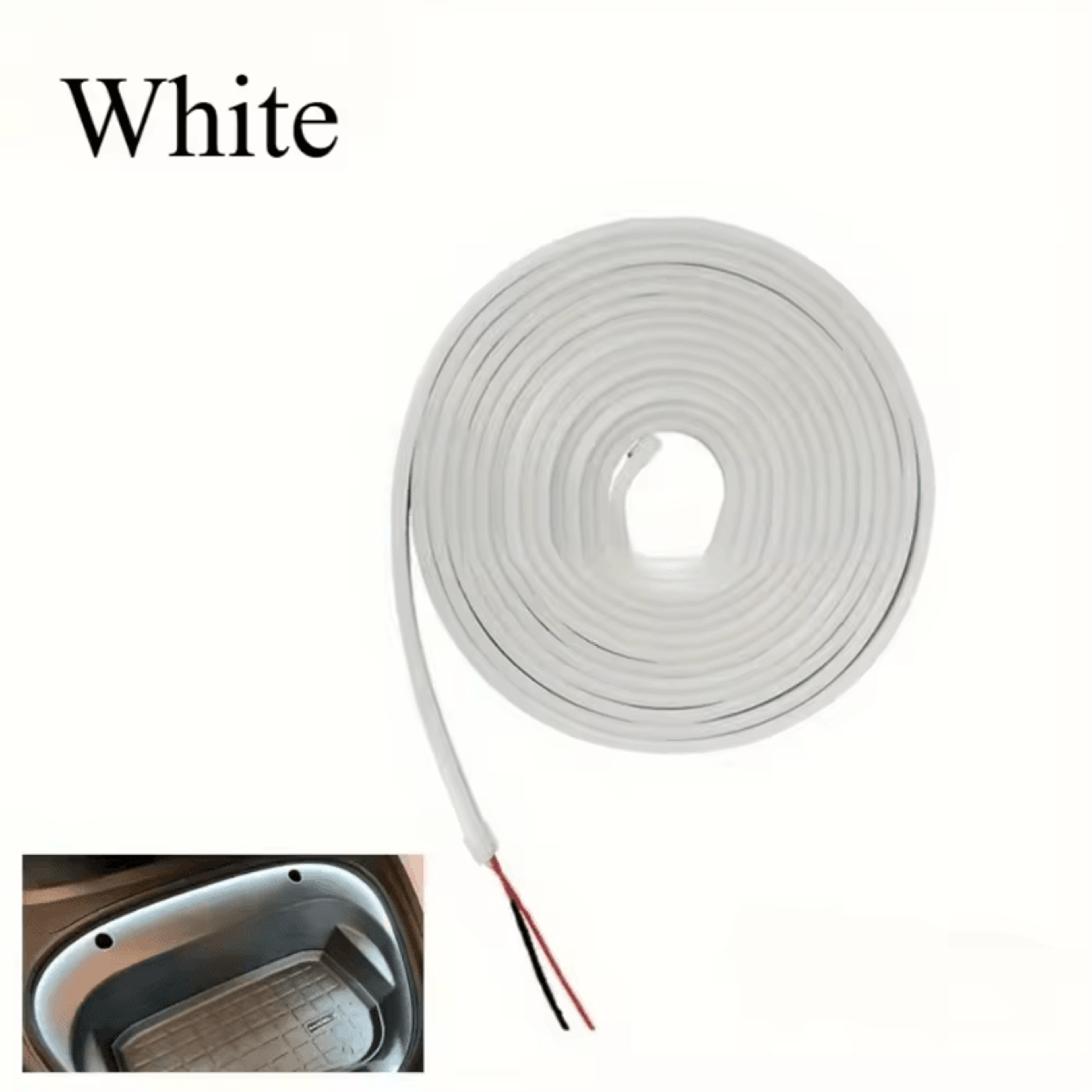 Car Trunk LED Light Strip High Brightness Ambient Tailgate Lighting With Automatic Sensing And Wire 5
