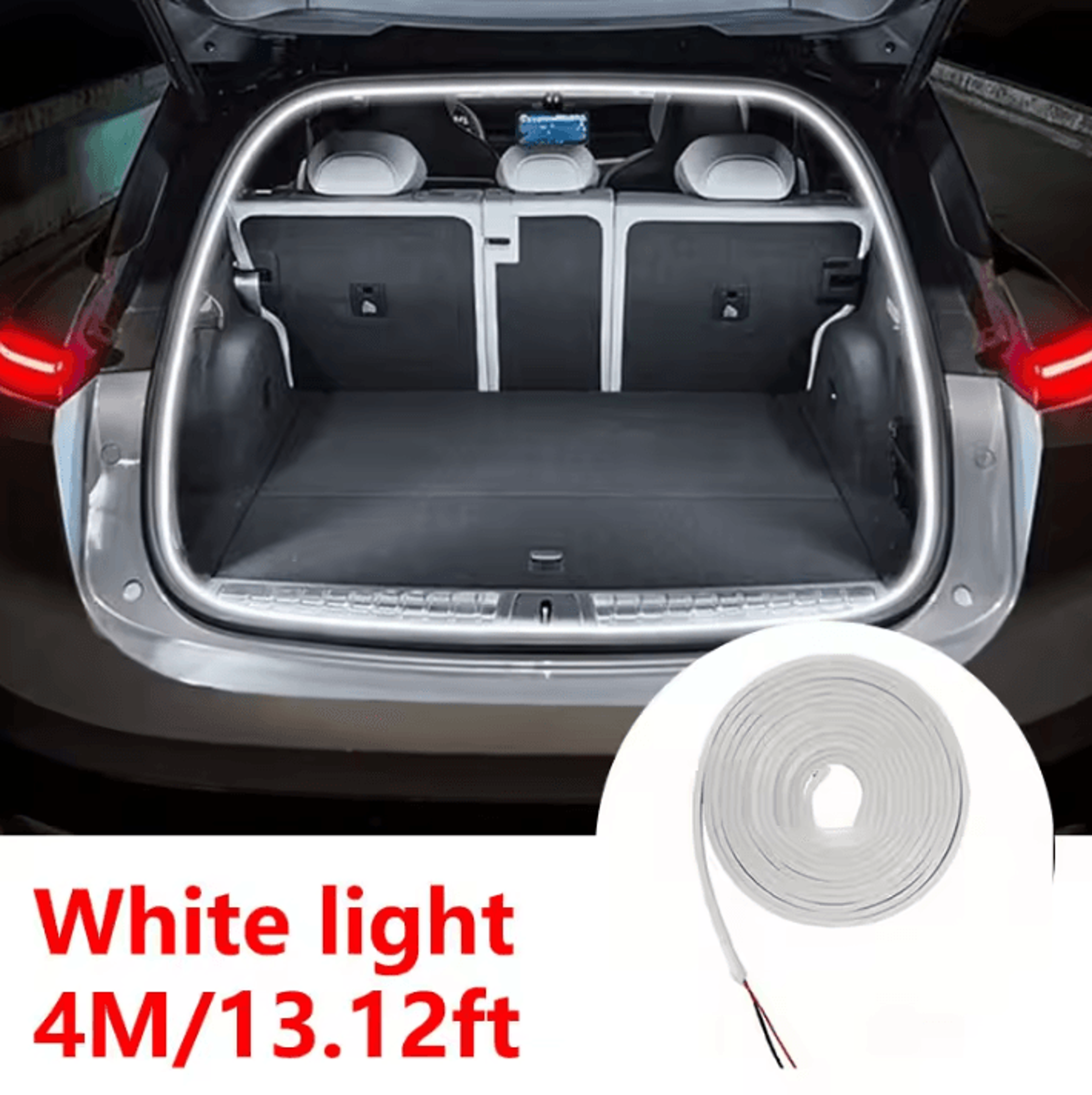 Car Trunk LED Light Strip High Brightness Ambient Tailgate Lighting With Automatic Sensing And Wire 9
