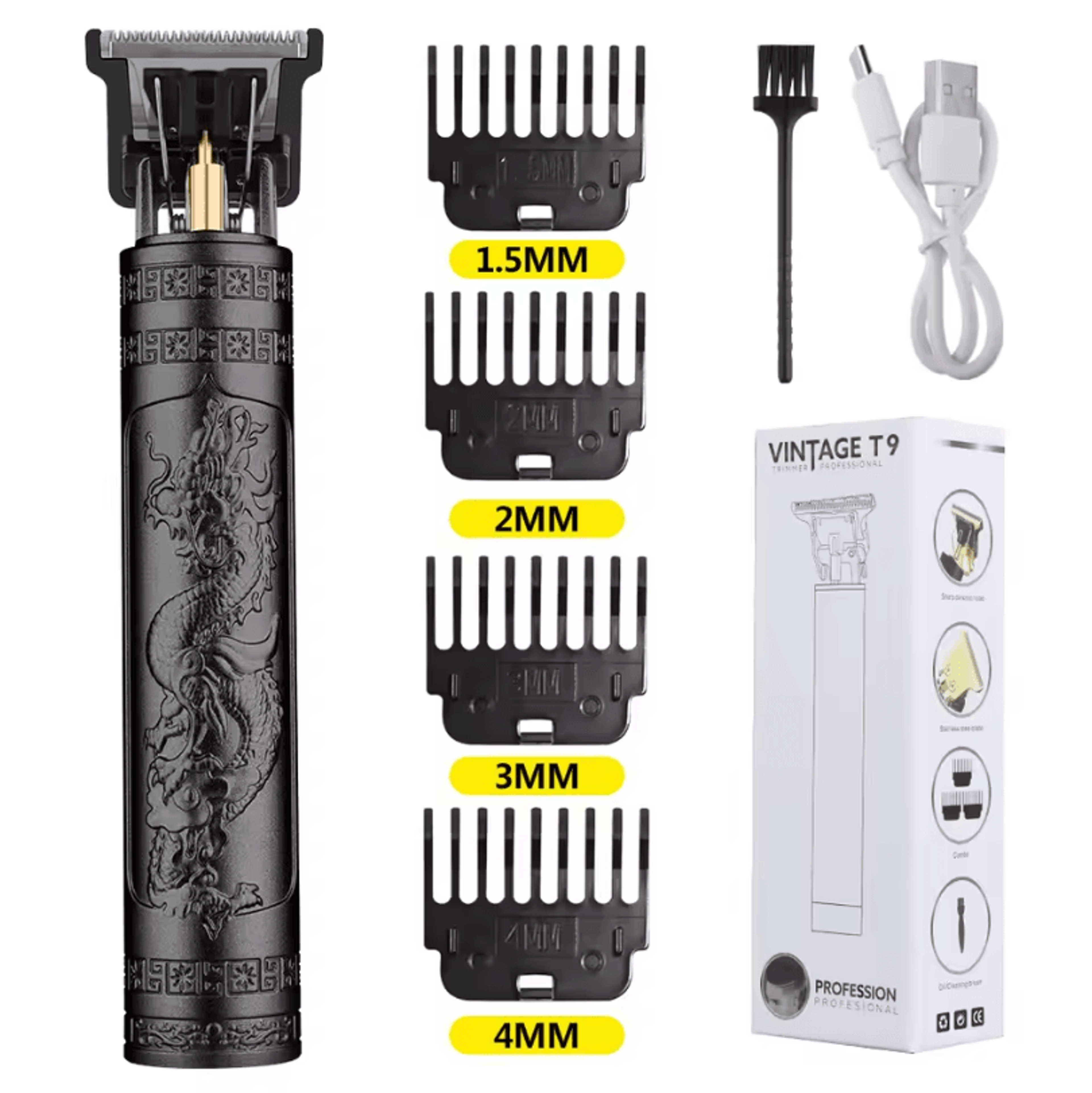 Electric Hair Clipper And Trimmer Set For Men Professional Grooming Tool For Haircuts And Sensitive 5