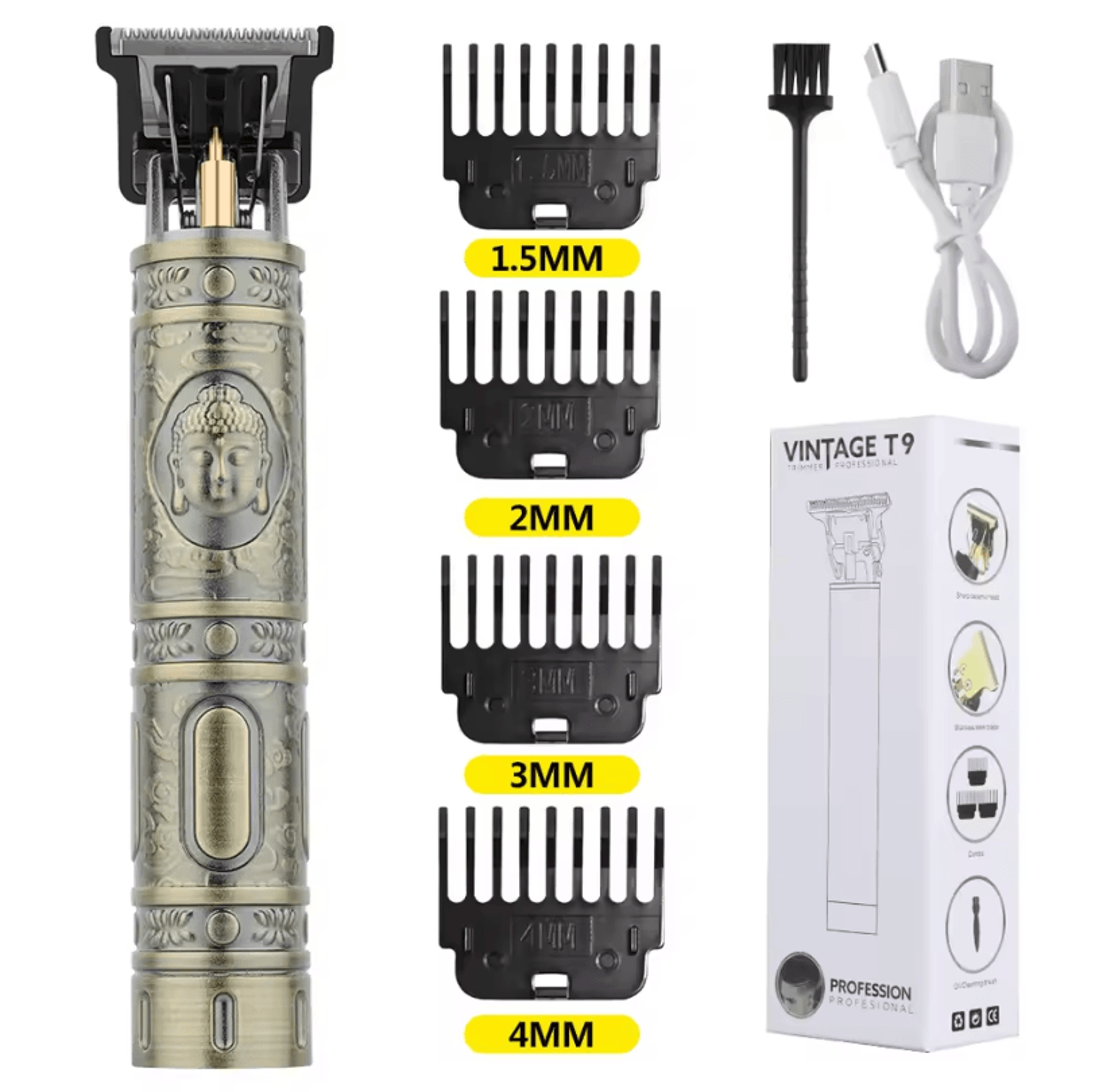 Electric Hair Clipper And Trimmer Set For Men Professional Grooming Tool For Haircuts And Sensitive 7