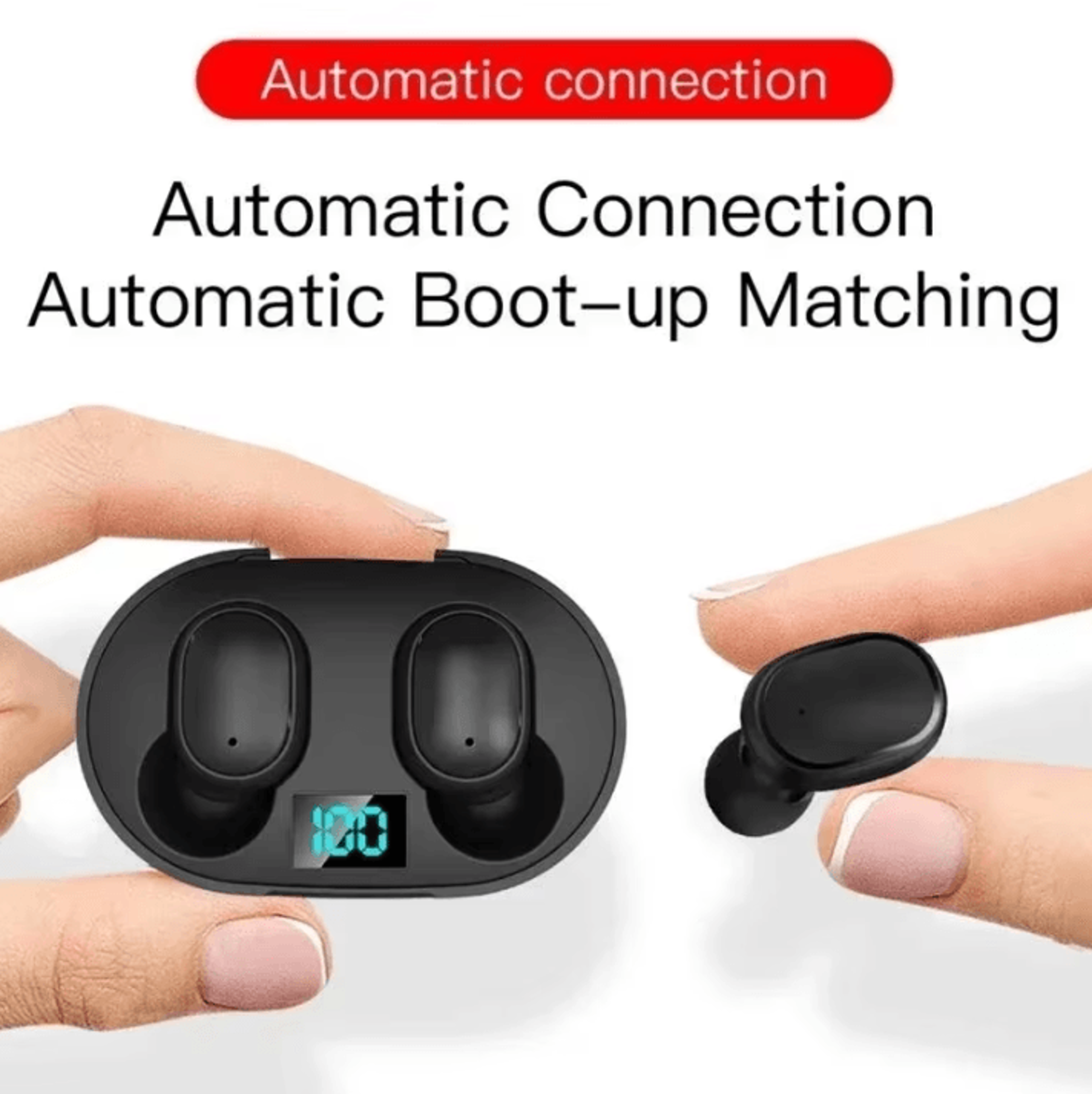 E6S Wireless Bluetooth Earbuds TWS Headset With Noise Cancelling And Microphone 3