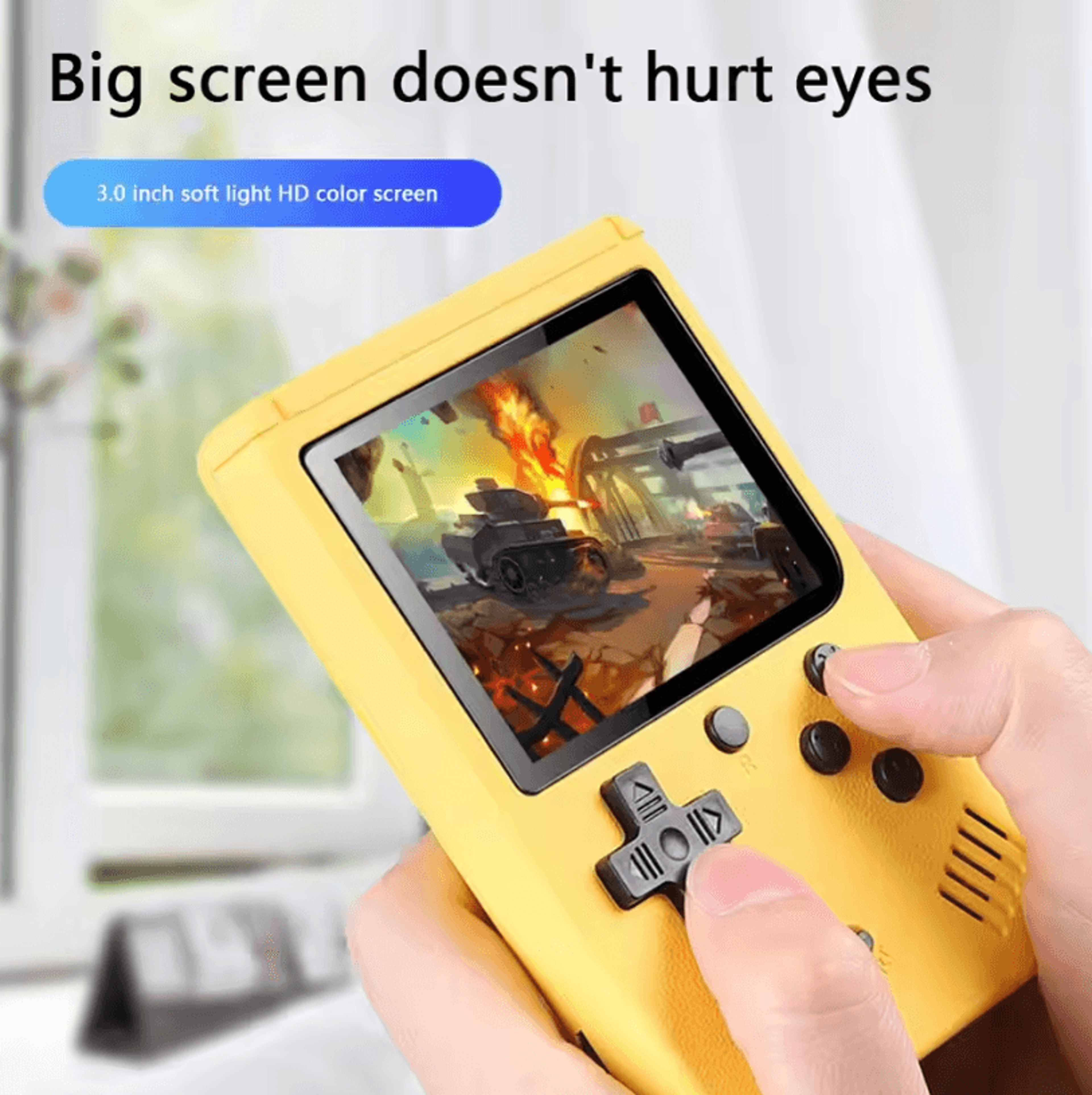 400in1 Mini Handheld Game Console Portable Retro Video Player With 30 Inches Color LCD 2