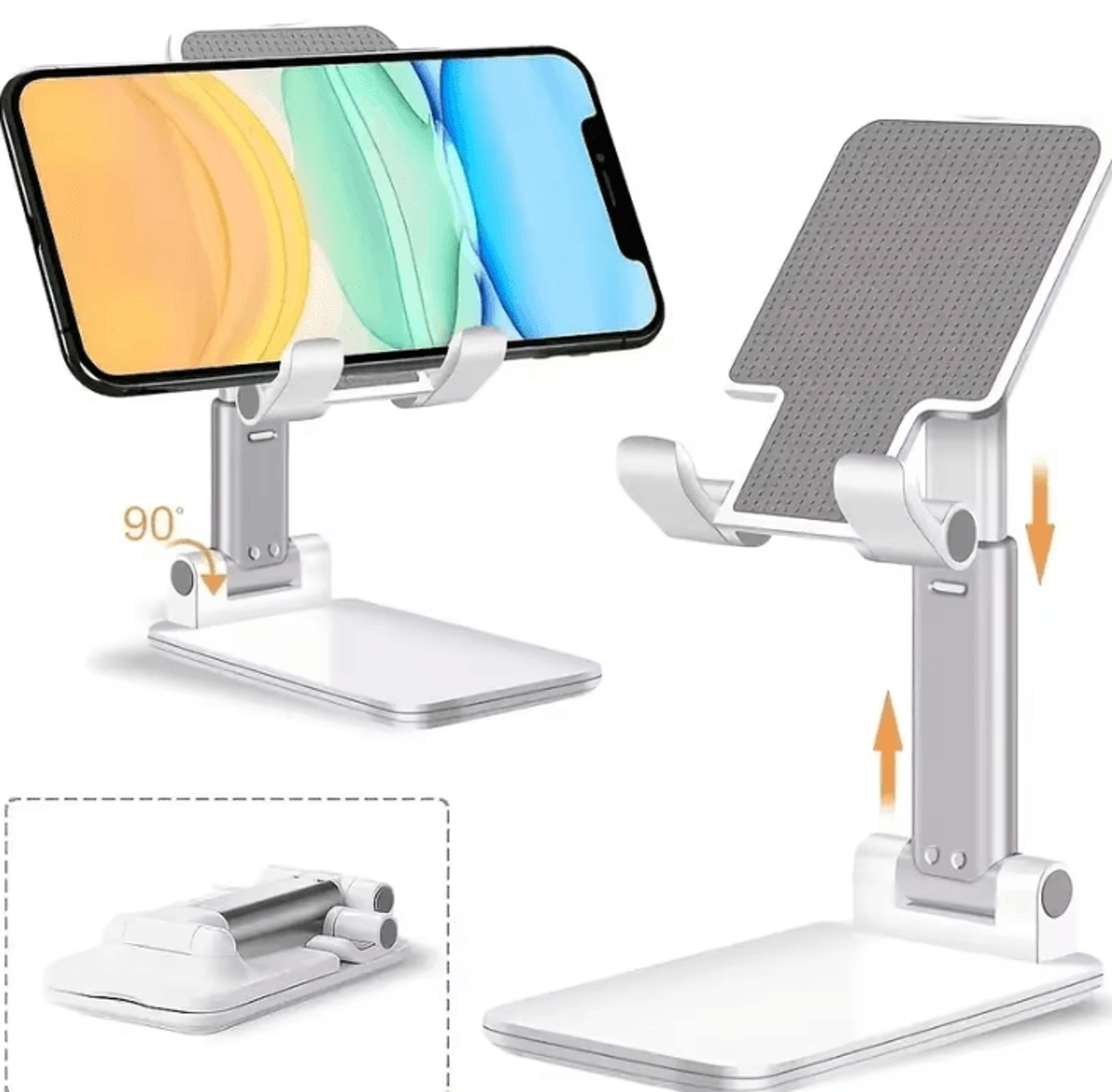 Adjustable Adjustable Desk Phone Stand Universal Mobile And Tablet Holder For IPhone IPad Xiaomi 1