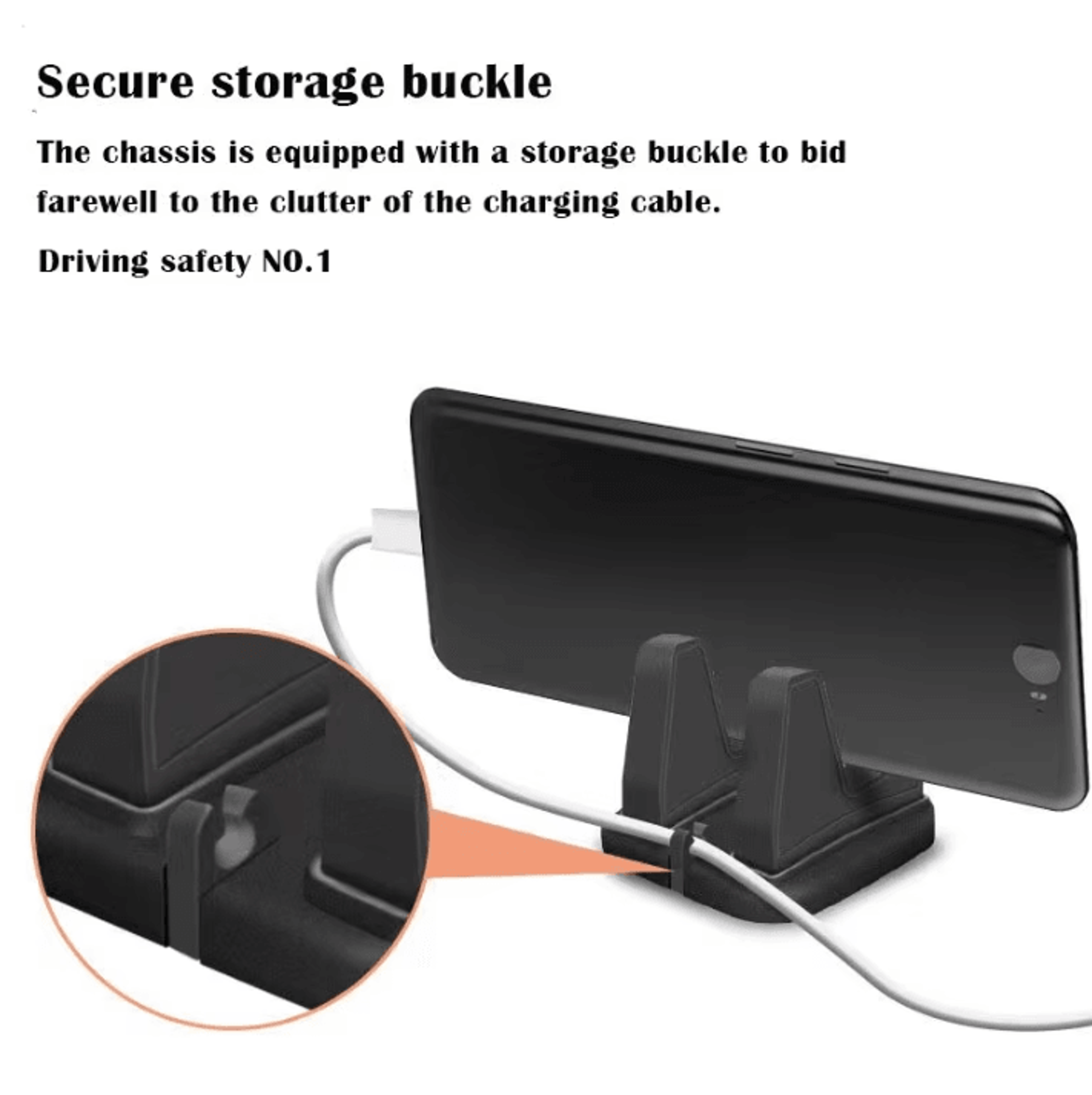 Universal 360 Degree Rotatable Car Phone Holder  NonSlip GPS Navigation Car Phone Mount Stand For A 4