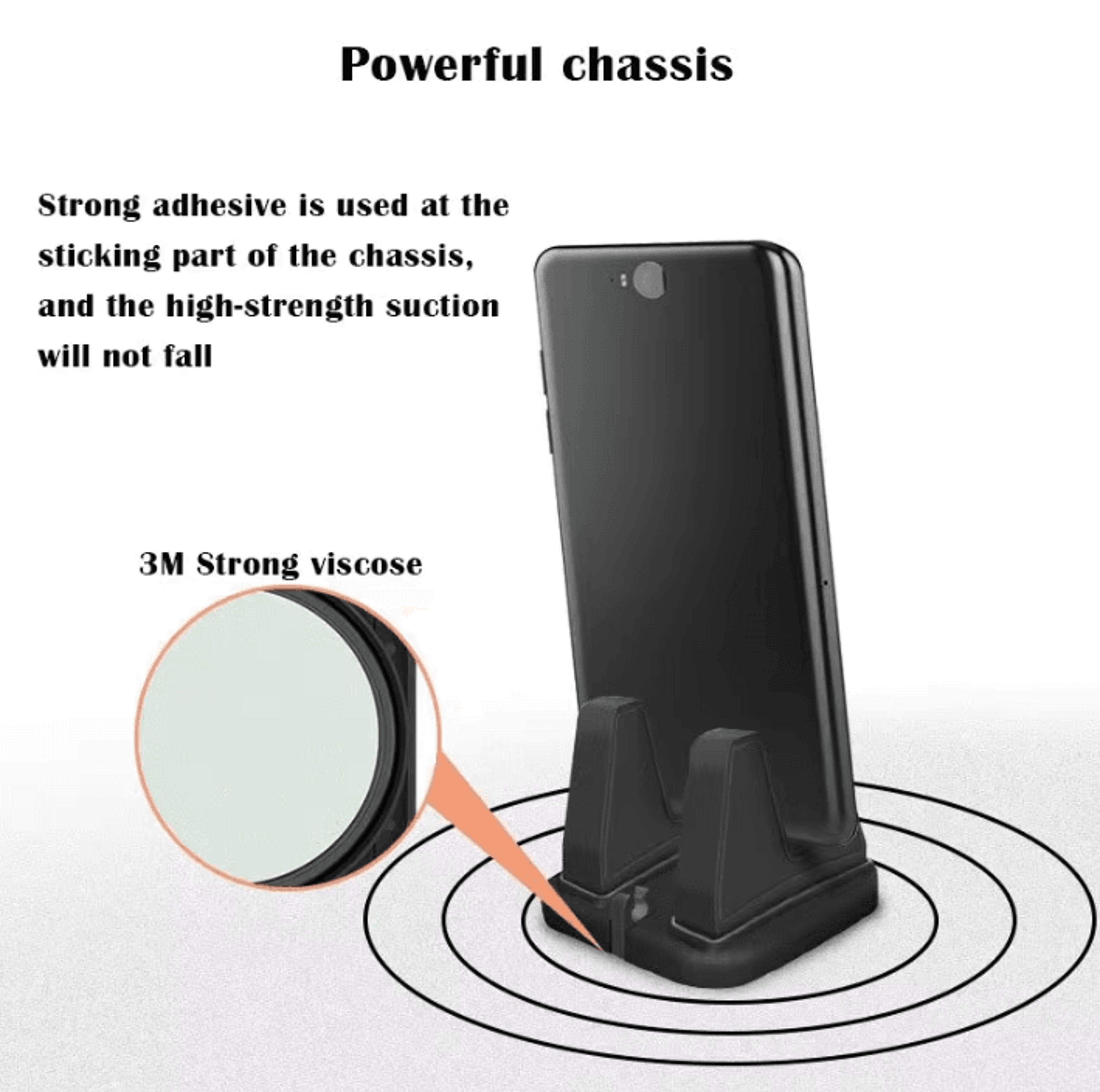 Universal 360 Degree Rotatable Car Phone Holder  NonSlip GPS Navigation Car Phone Mount Stand For A 5