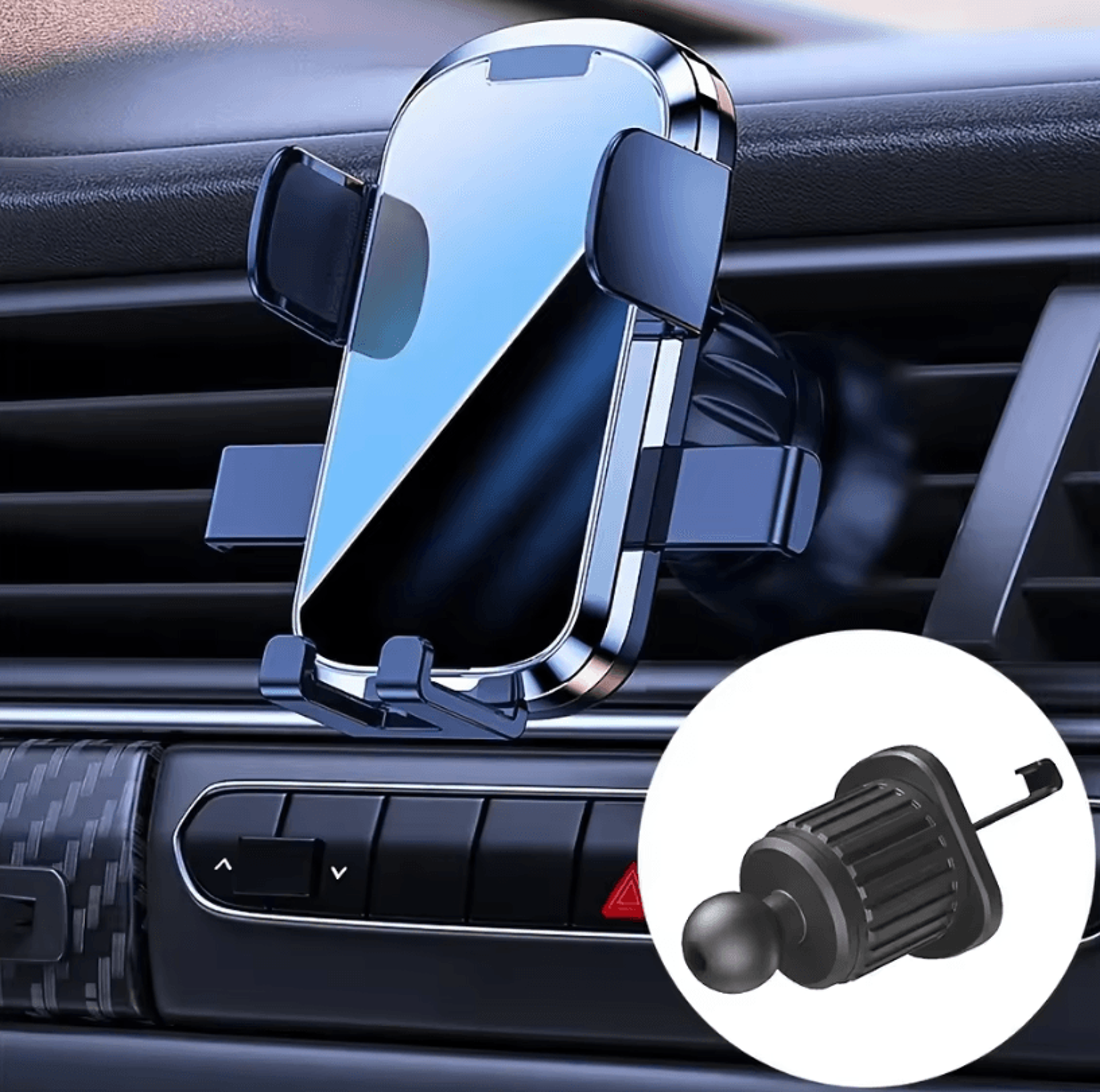 Automatic Gravity Phone Holder  Universal Car Phone Mount Air Outlet Navigation Bracket 10