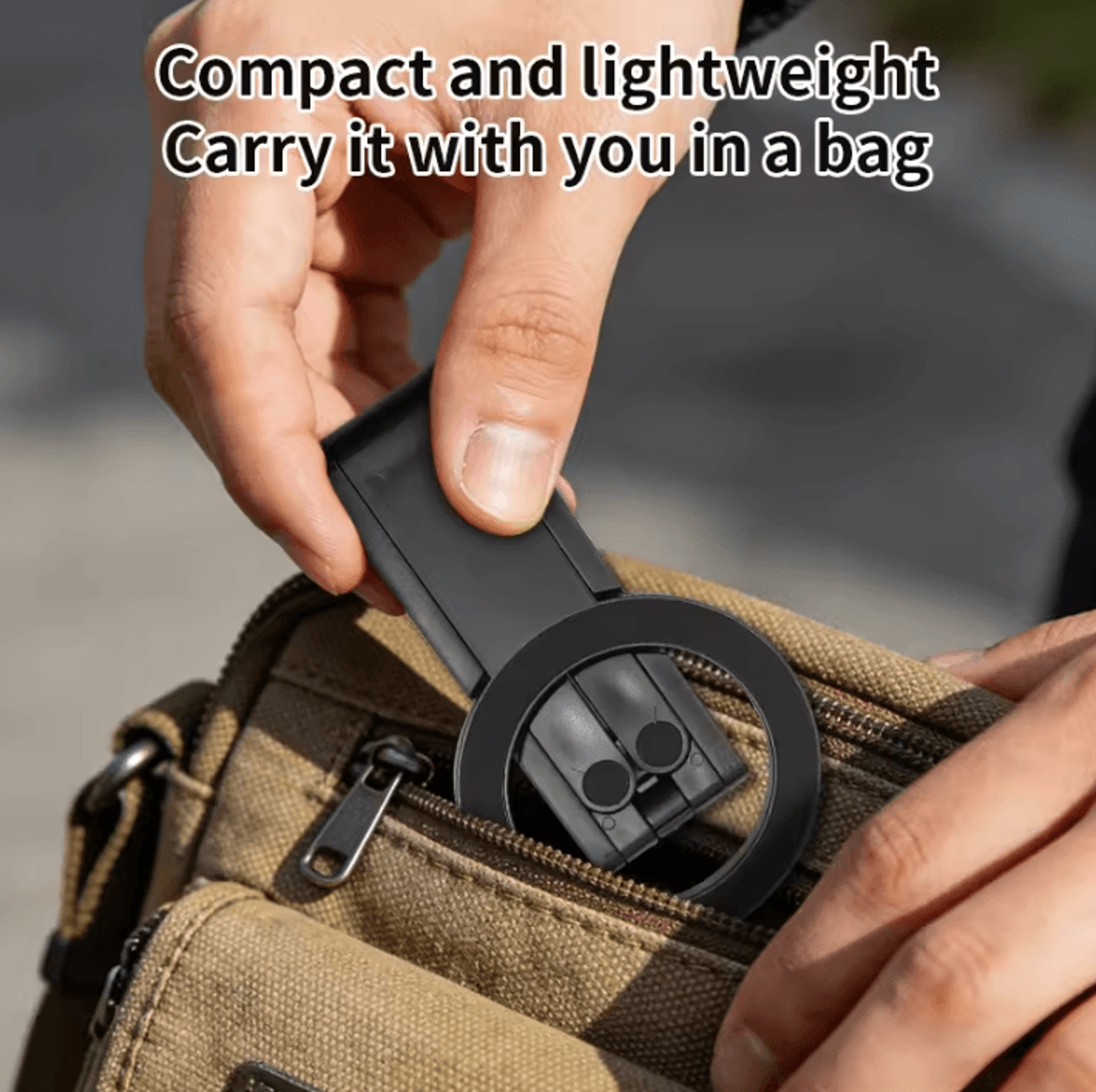Foldable Portable Magnetic Phone Stand  Universal Foldable Tripod Phone Mount For MagSafe IPhone  A 5