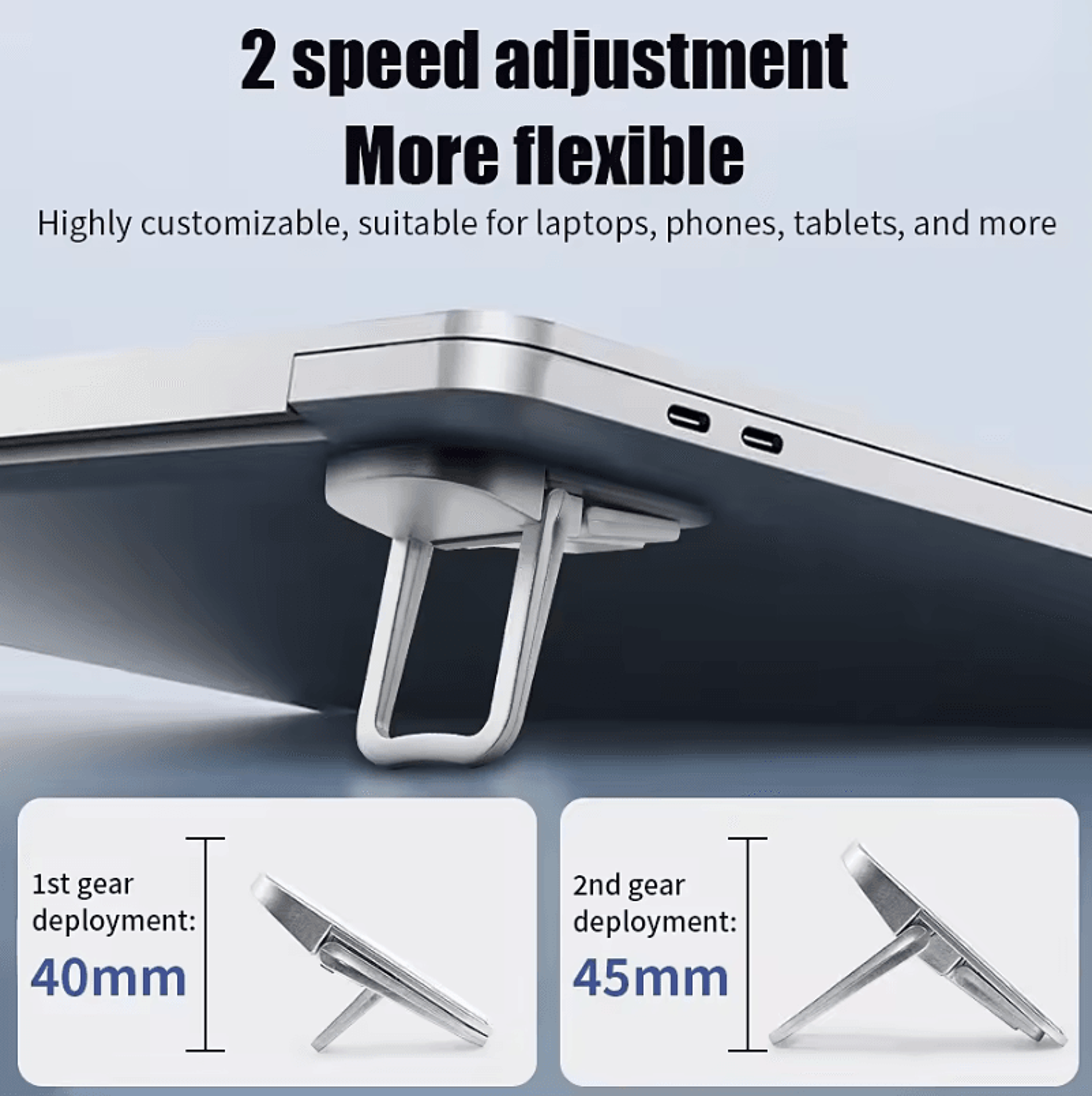 Mini Portable Laptop Stand  Adjustable Notebook  Keyboard Holder For MacBook Dell HP ASUS Xiaomi An 3