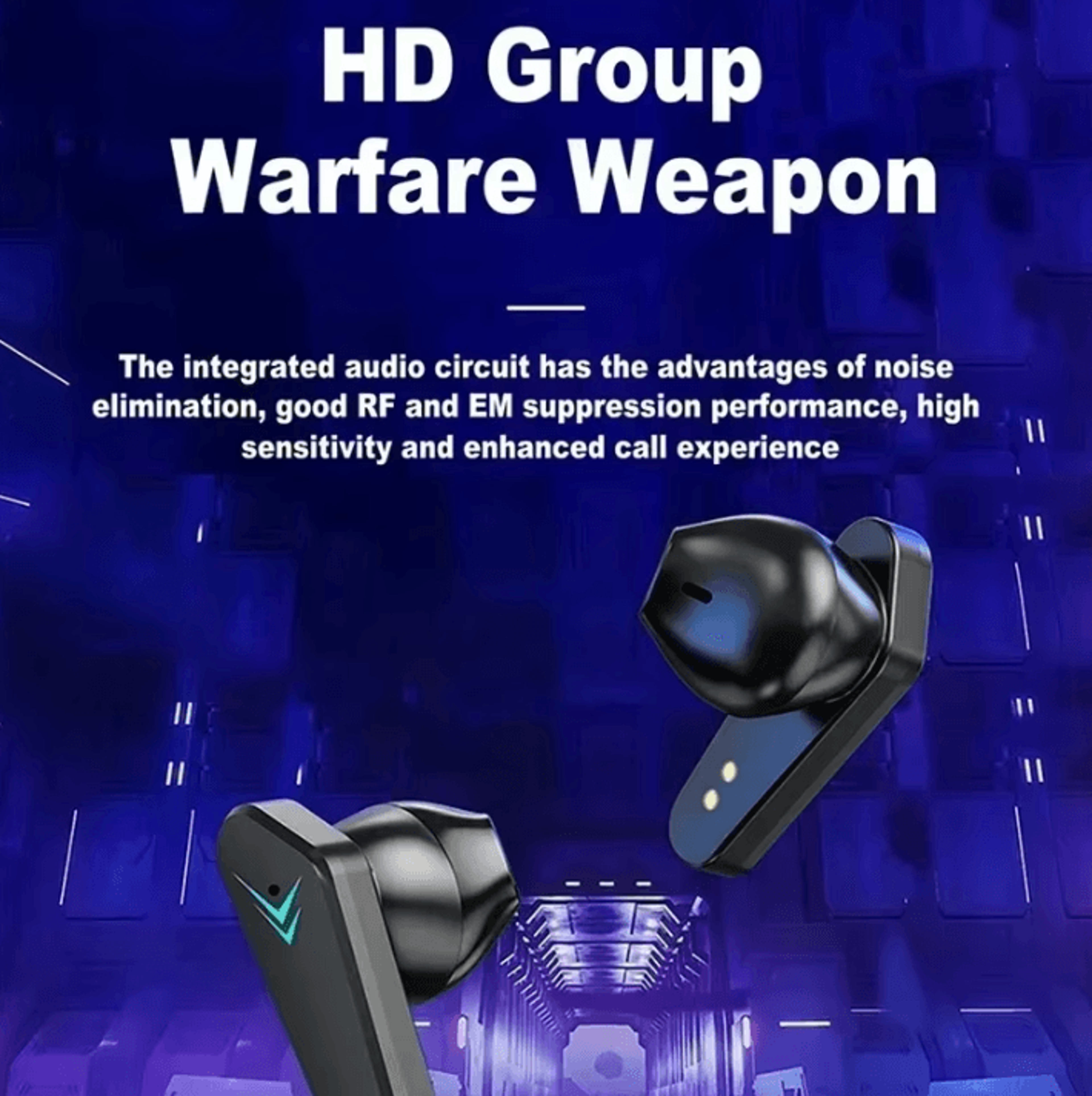 X15 Bluetooth Gaming Earbuds  TWS Low Latency Wireless Headset With Mic For Gamers And HandsFree Us 2