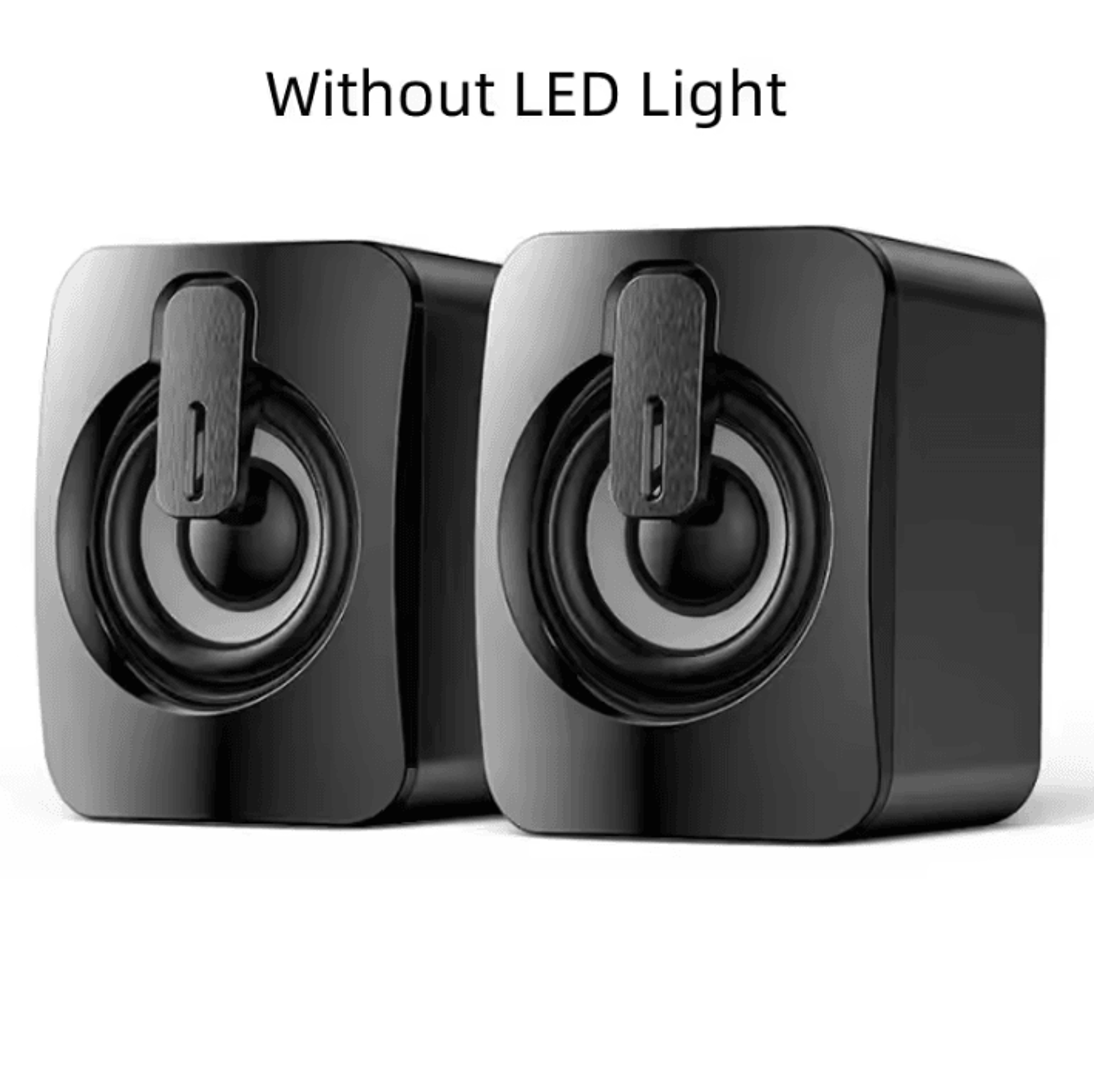 HIFI PC Stereo Speakers  USB Wired Computer Sound System With LED Light And BuiltIn Microphone 6