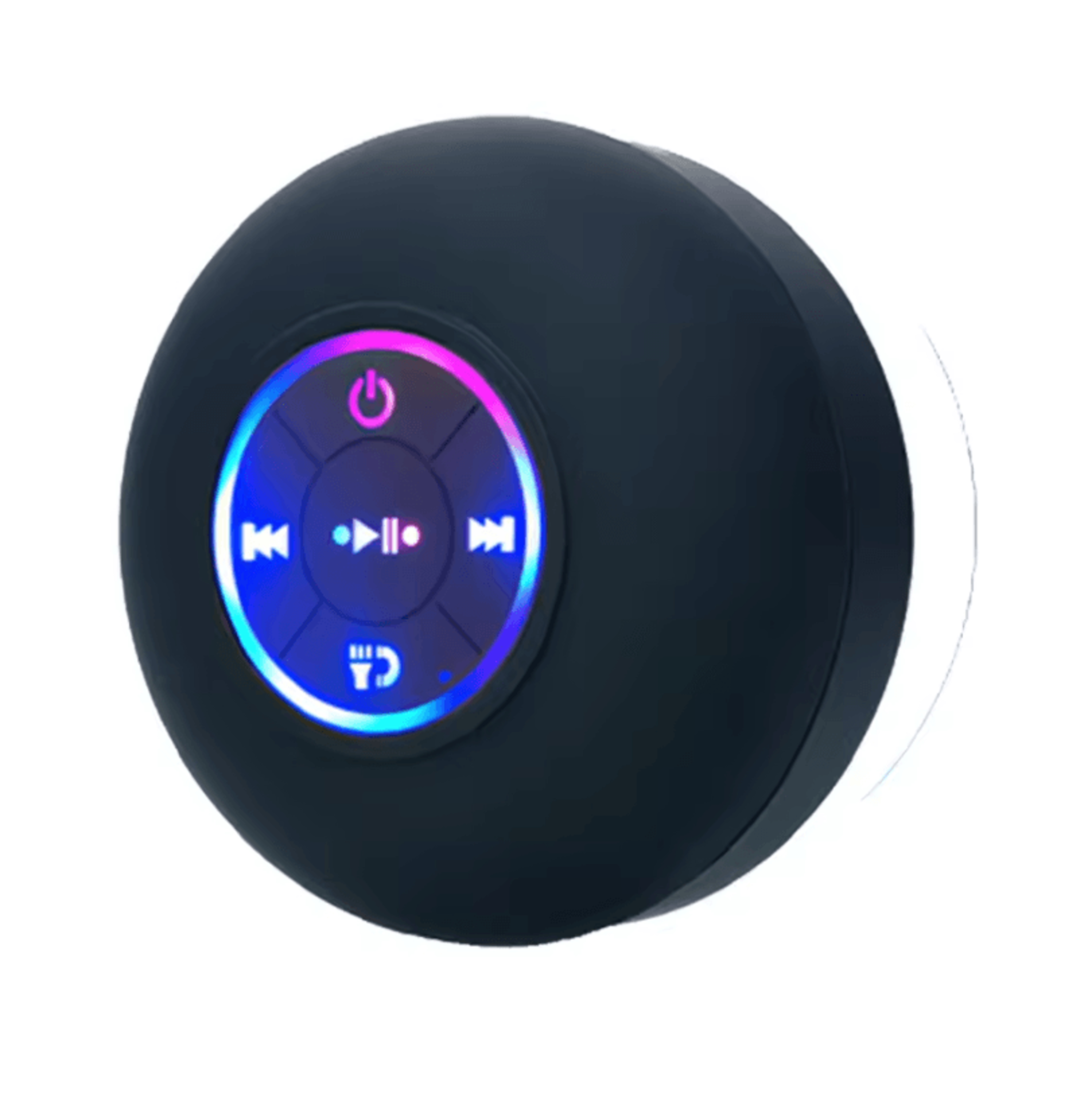 Portable Bluetooth Speaker  LED IPX4 Waterproof Outdoor Loudspeaker With Suction Cup Mini Stereo So 7