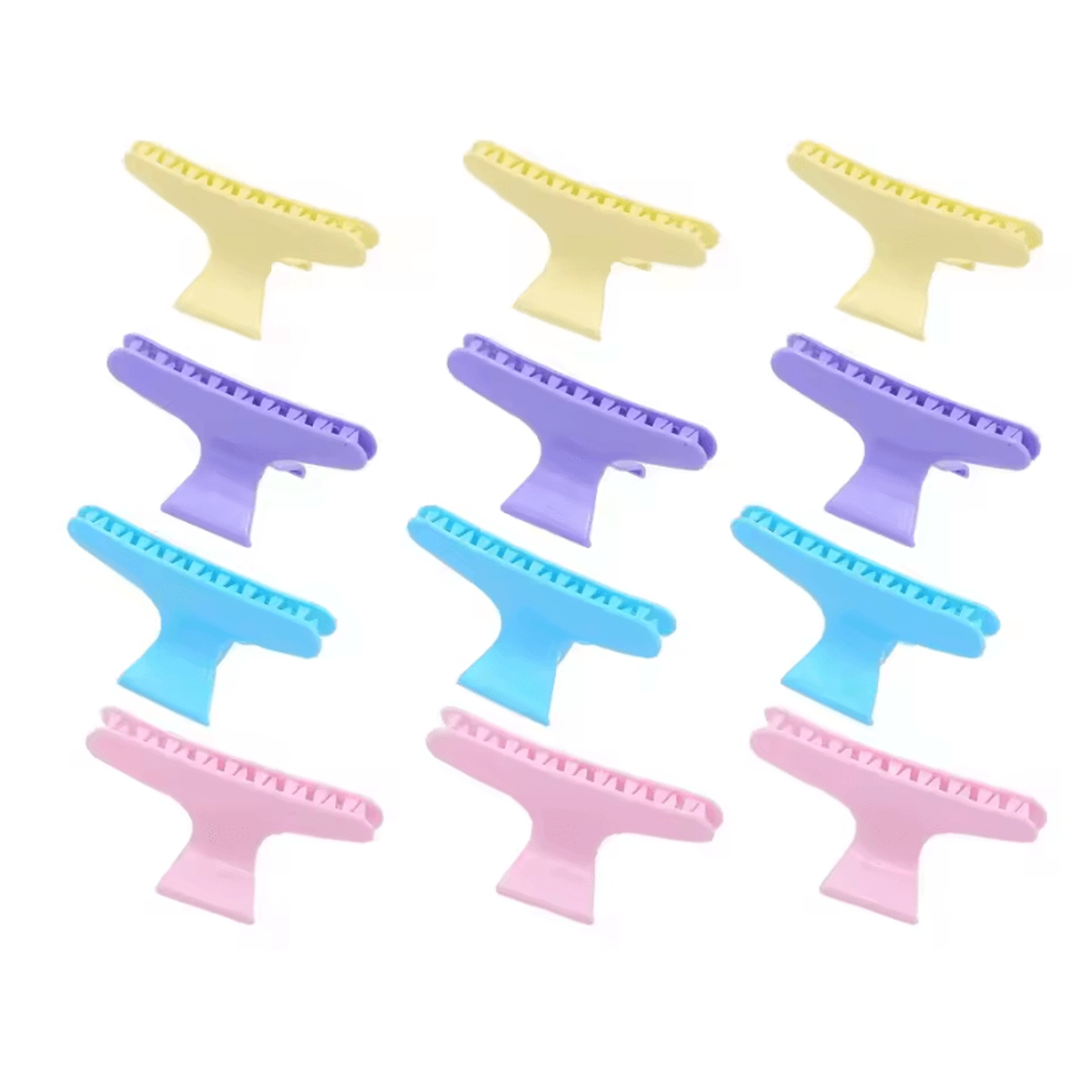 12PCS Professional Alligator Hair Clips  Seamless Hairpin Set For Beauty Salon And DIY Styling 4