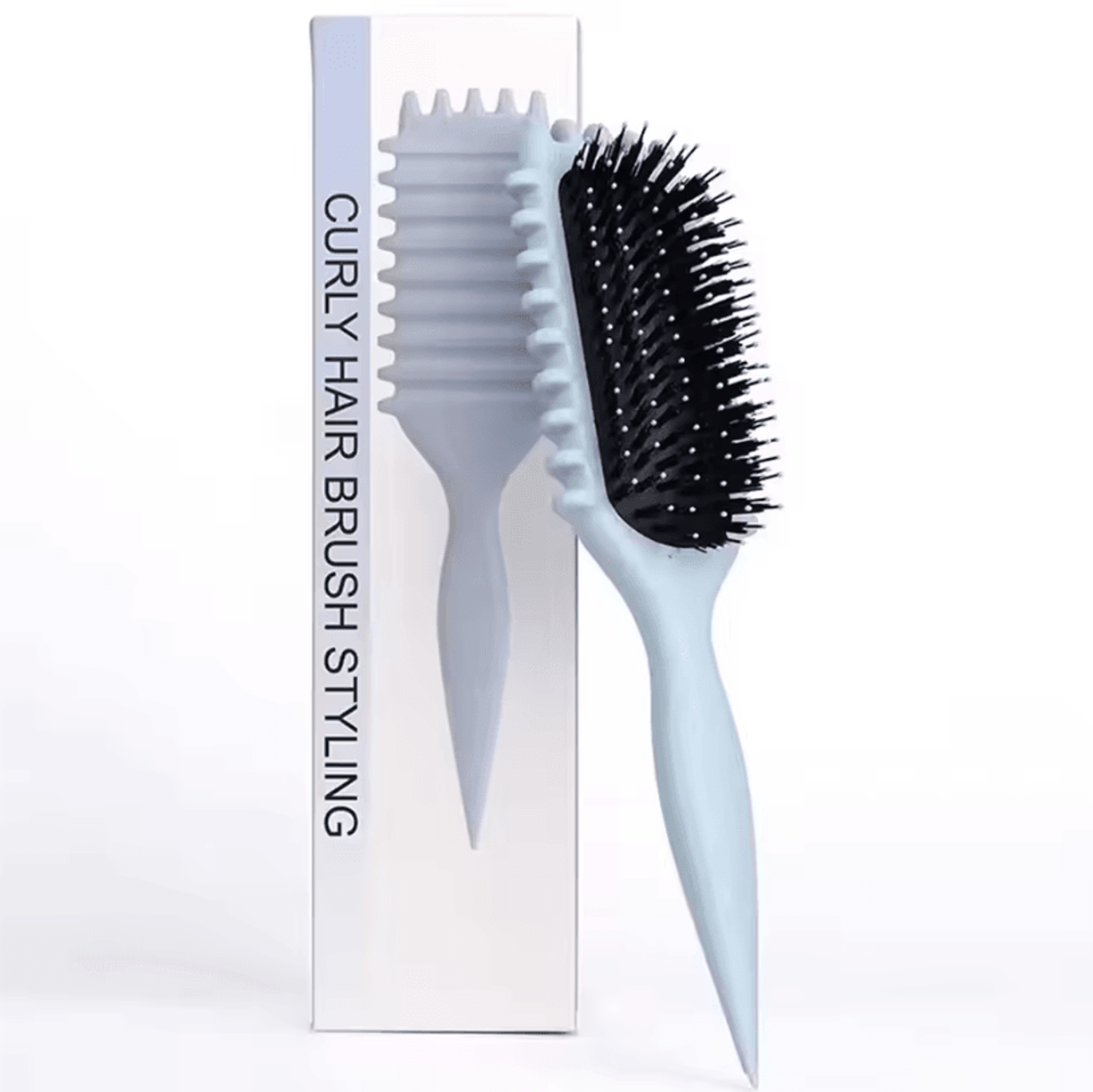 Womens Curls Style Comb And Curl Defining Hair Brush  Bounce Brush For Volume And Shaping Curly Hai 11