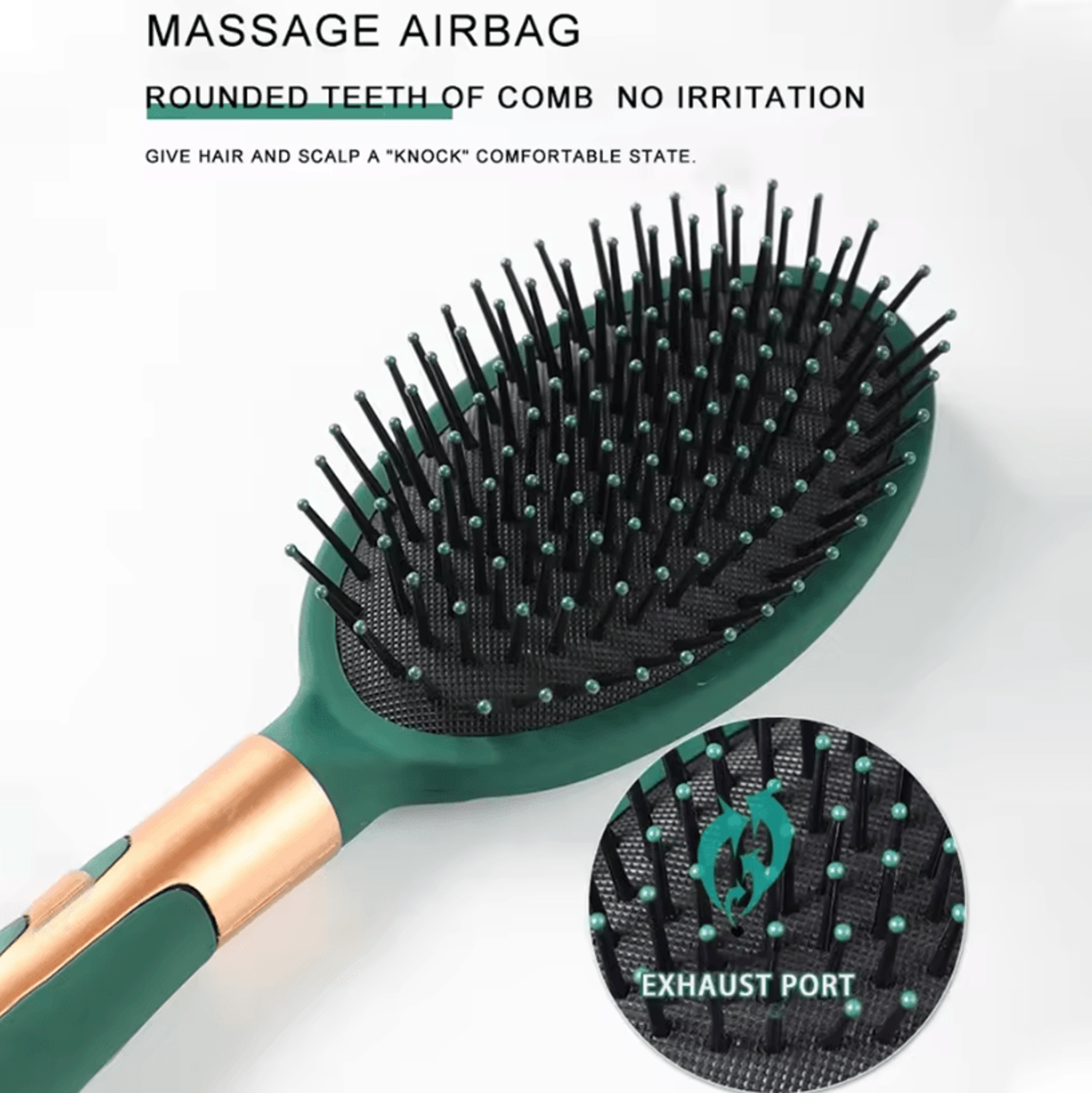 Marseilis Hair Massage Air Cushion Comb  AntiStatic Detangle Hairbrush For Scalp Care And Styling 1