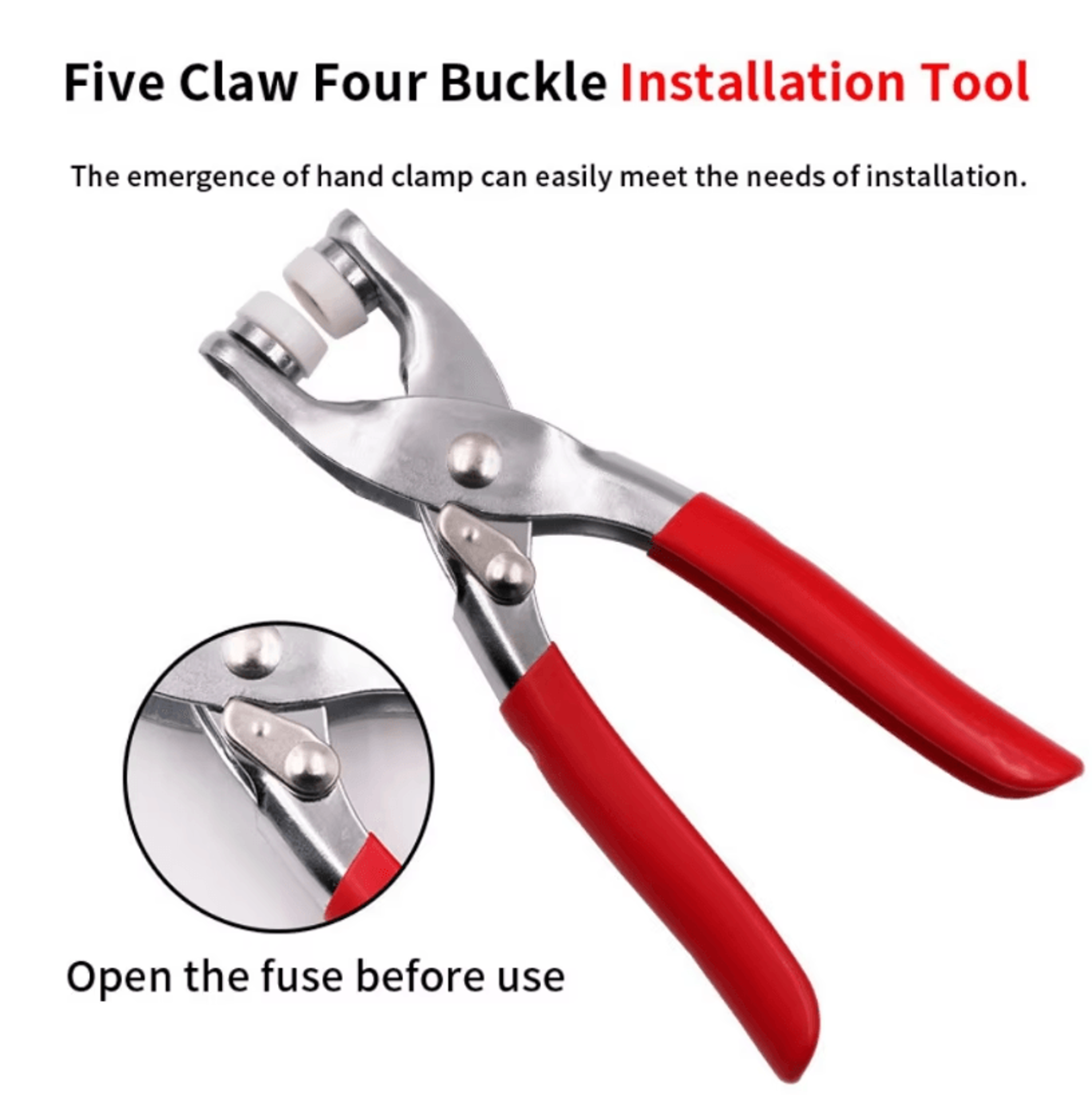 1pc Plier 50 Sets Metal Snap Button Plier Kit With 50 Sets Of Snap Fasteners For Clothing Sewing 2