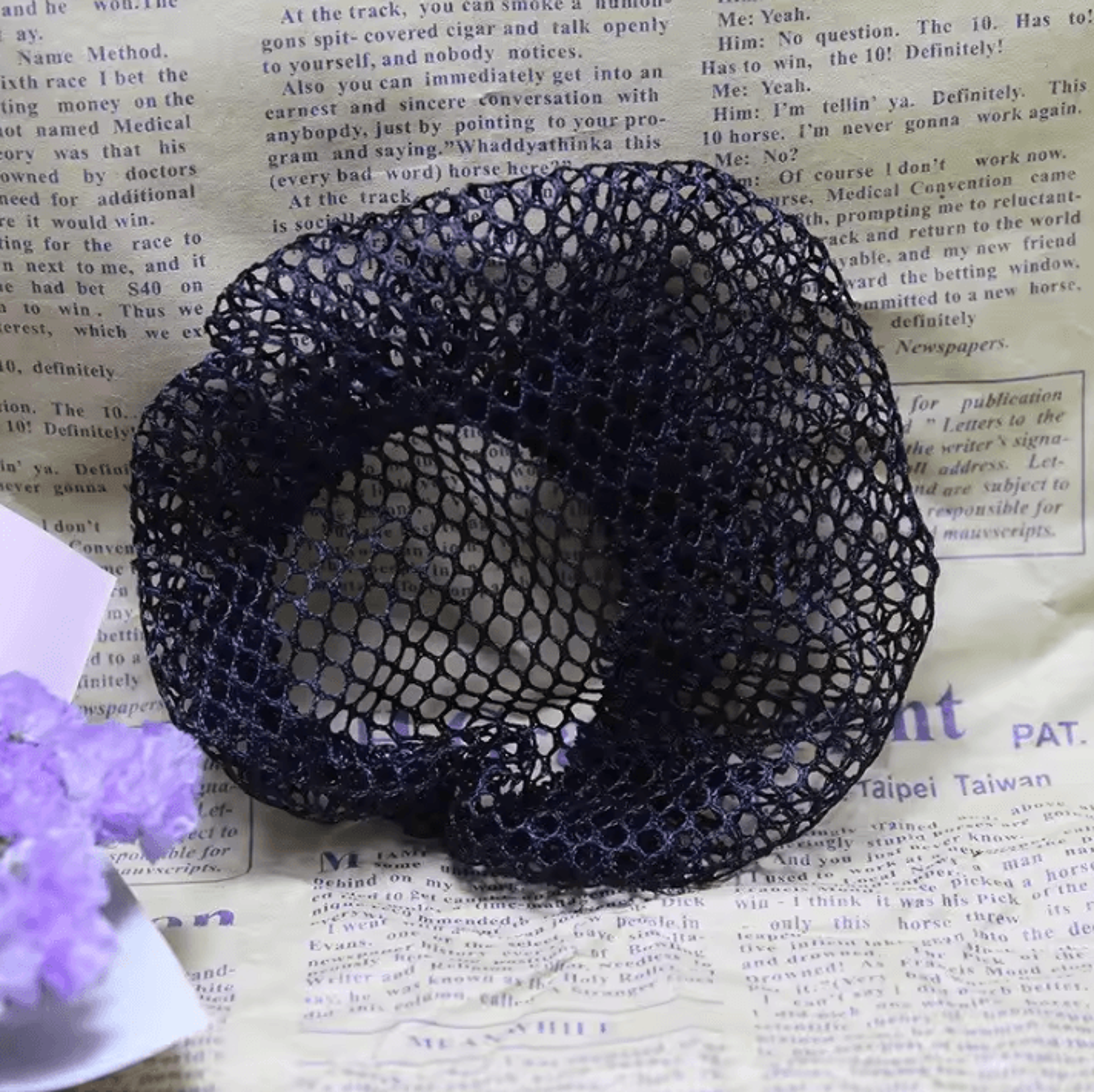 2Pack Ladies Crochet Mesh Bun Cover Hair Nets For Dance And Daily Style 1